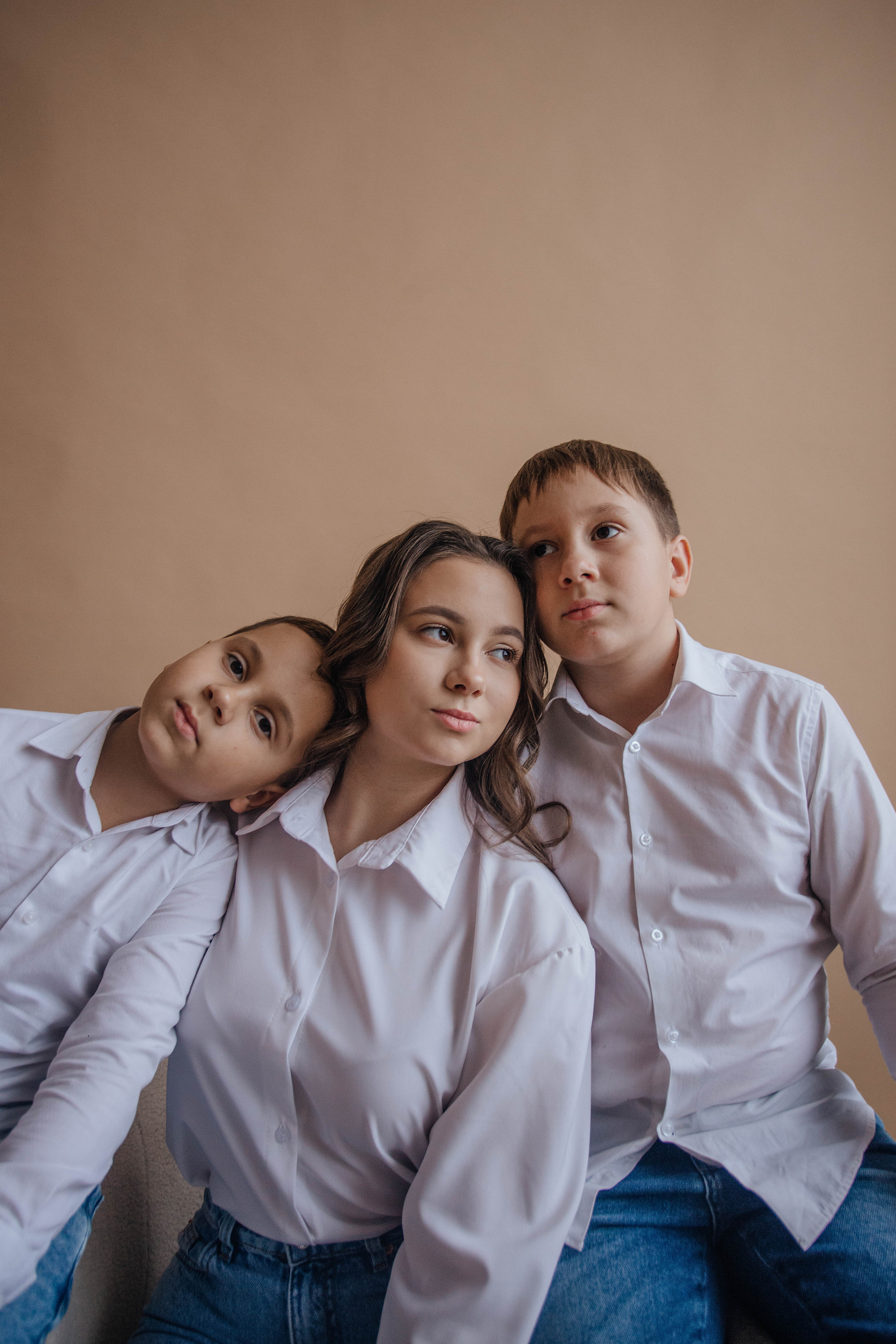 Новогодняя фотосессия семьи в фотостудии Челябинска. Свадебный фотограф Челябинск Зиненко Виктория