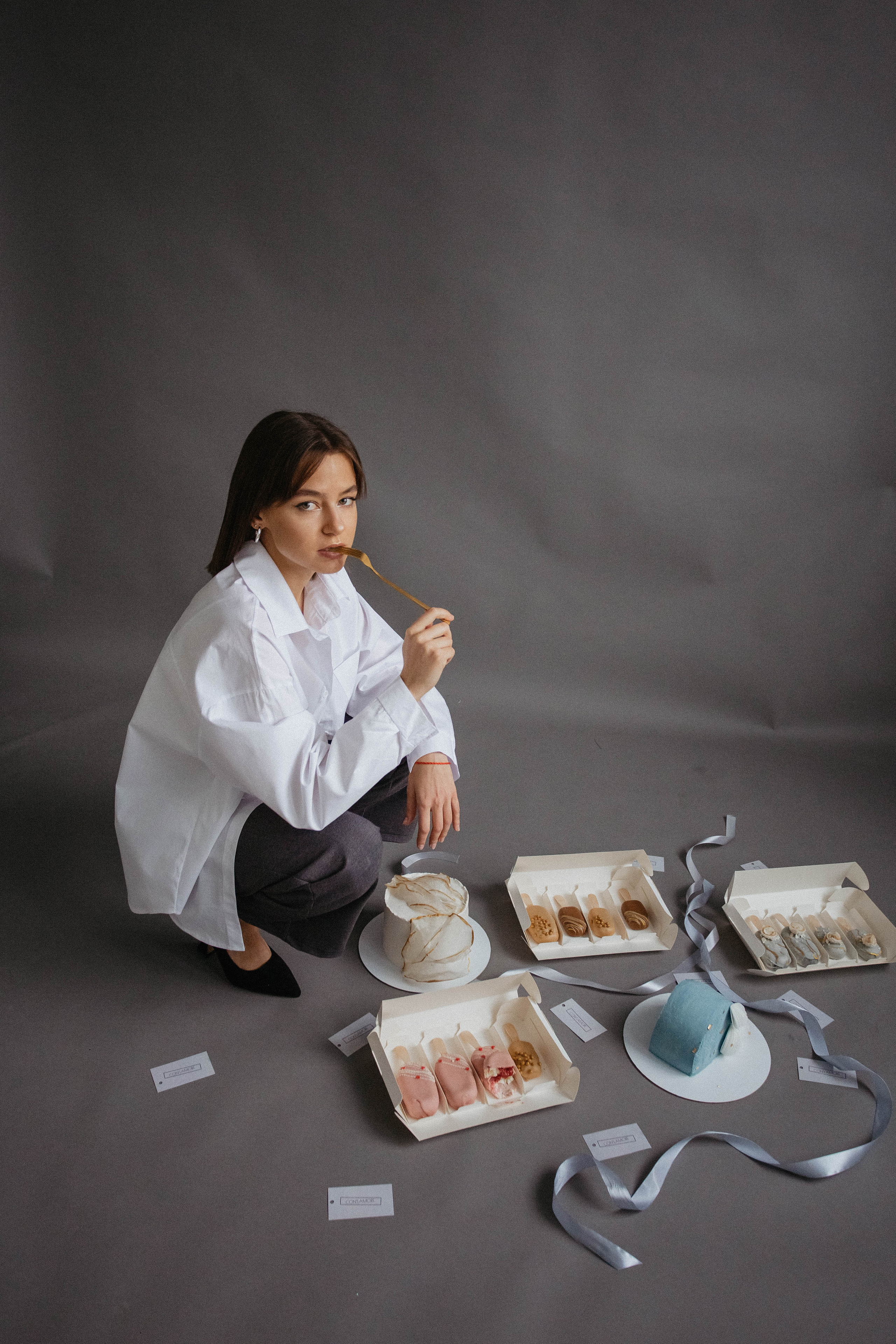 Съемка для кондитера в минималистичном стиле. Свадебный фотограф Челябинск Зиненко Виктория