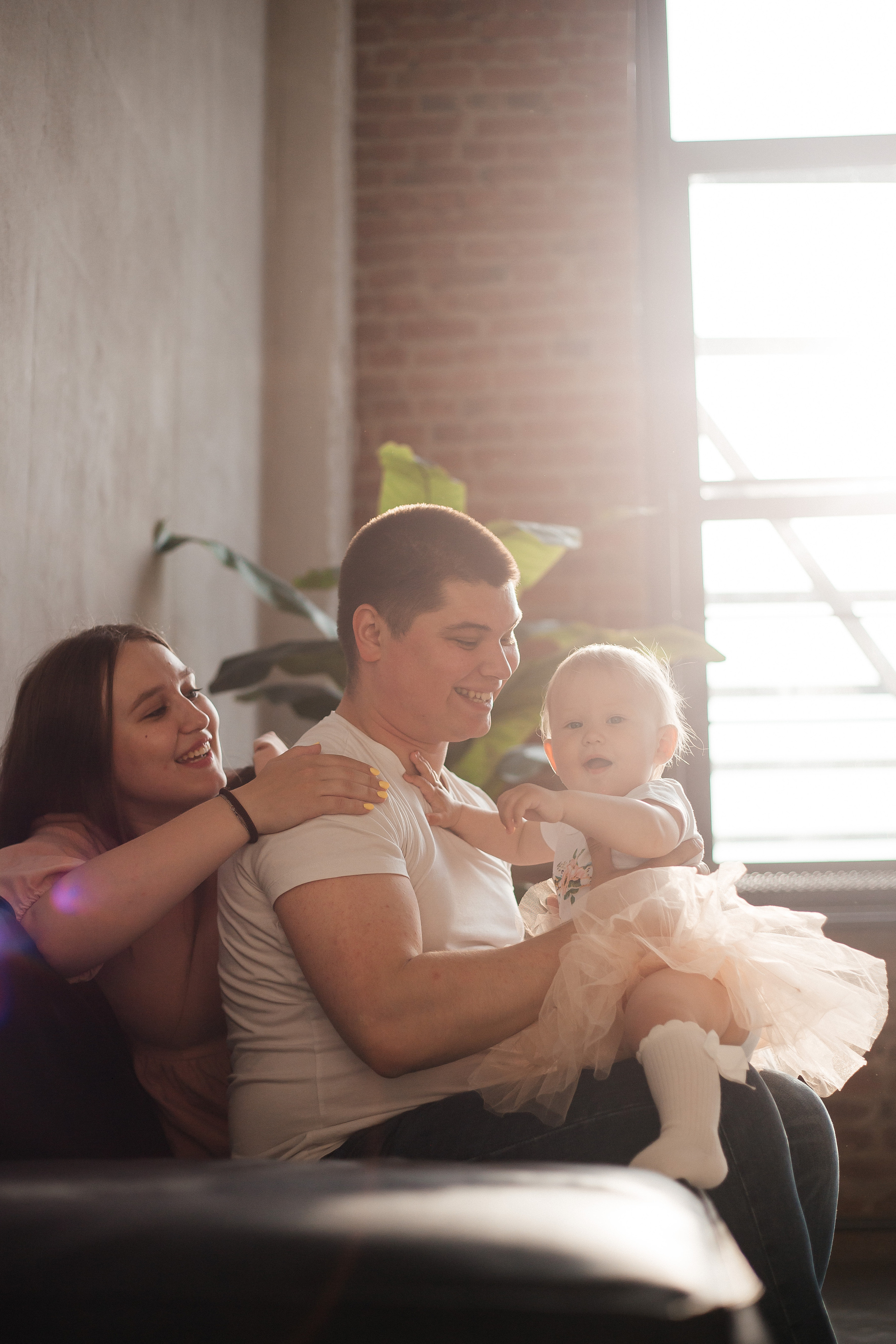 Фотосессия в честь годика Софии в фотостудии Челябинска. Свадебный фотограф Челябинск Зиненко Виктория