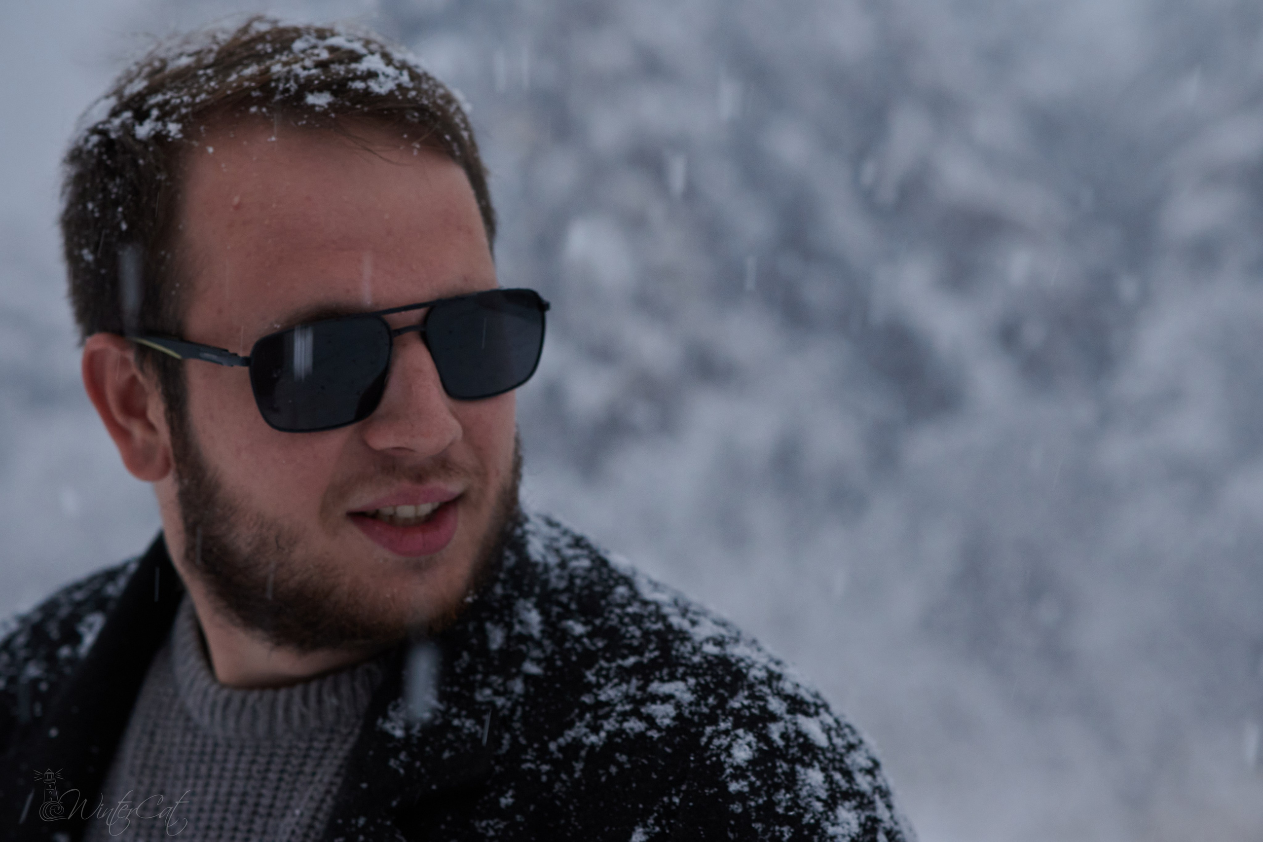 Женя и Снег. Портретный и репортажный фотограф в Магадане Андрей Нефедов WinterCatPhoto