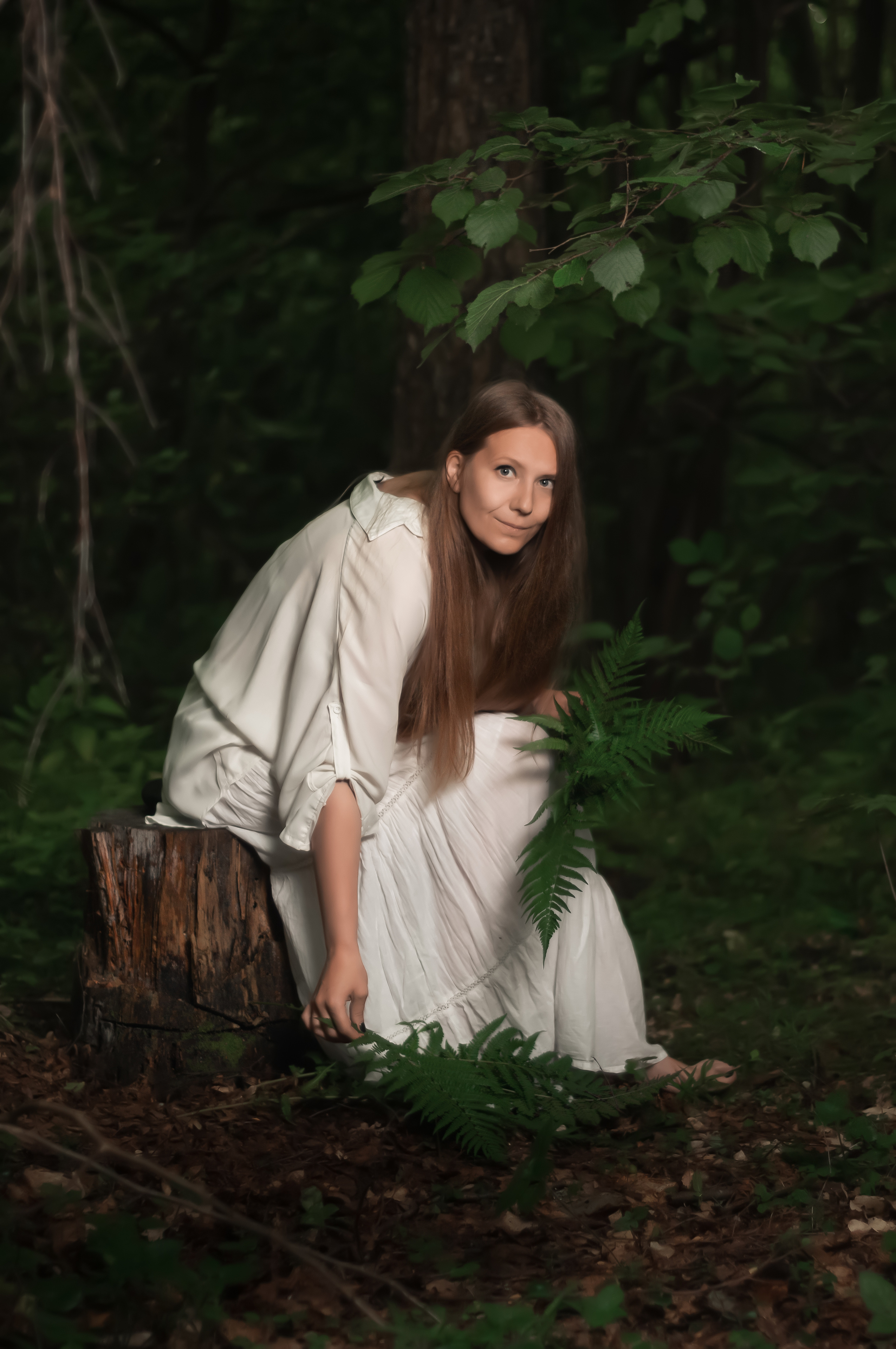 Лесная сессия. Портретный фотограф в Москве Антон Орлов