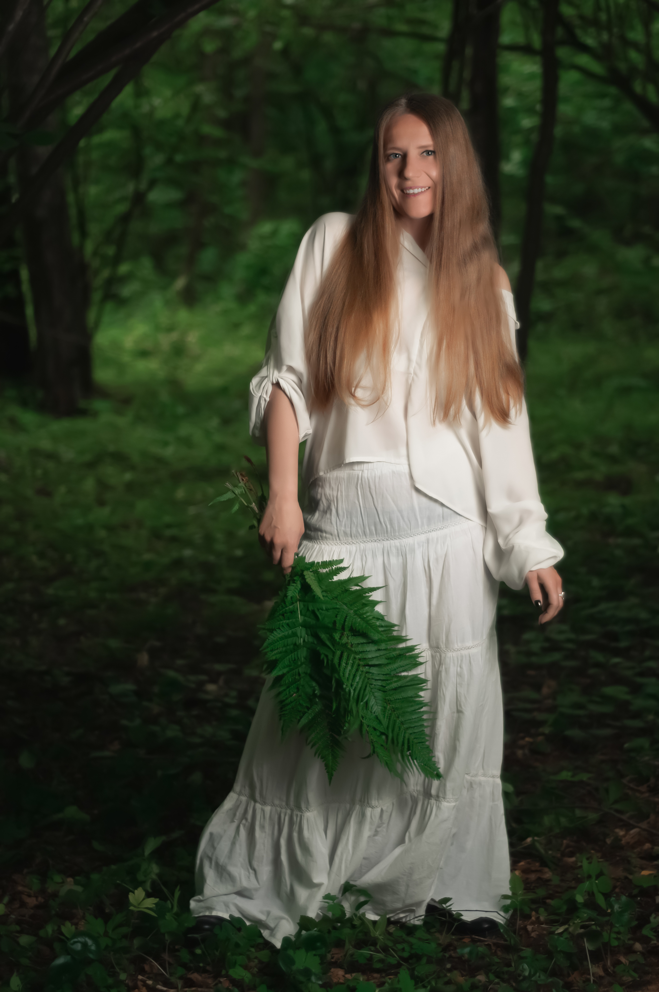 Лесная сессия. Портретный фотограф в Москве Антон Орлов