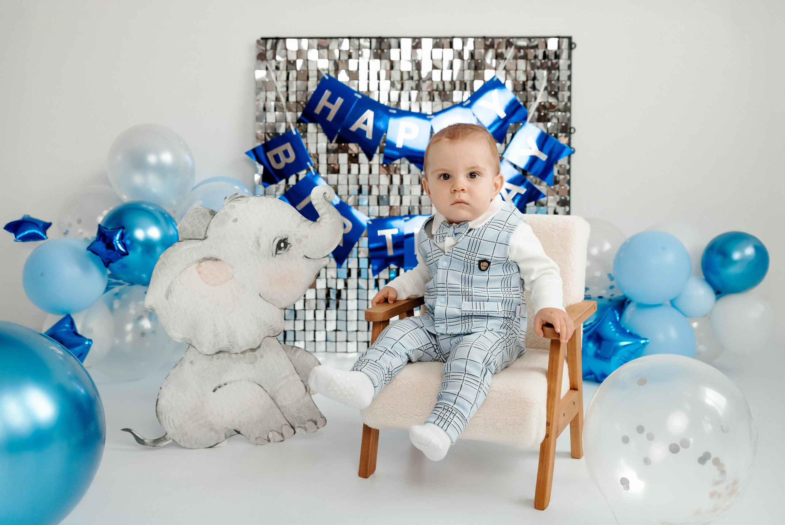 Тимофею 1 годик. Детский и семейный фотограф в Тамбове Алина Богданова