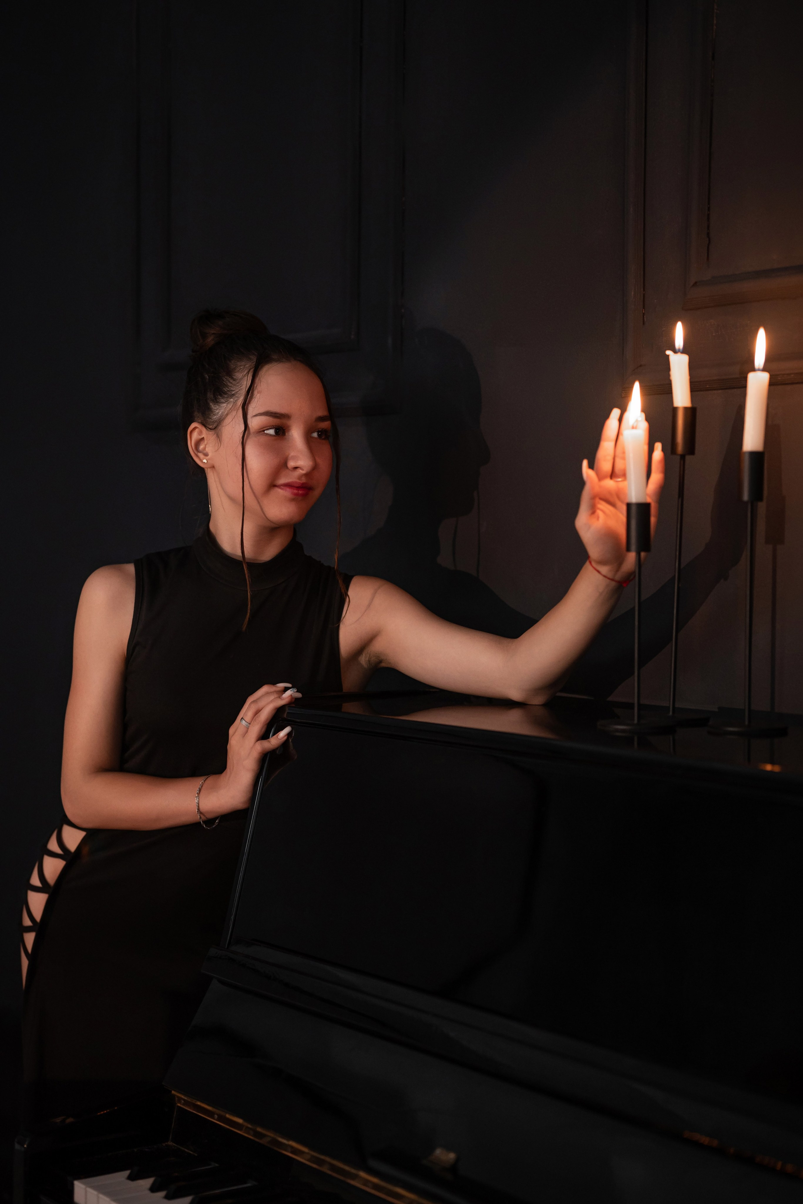 Фотопроект *Свечи и пианино*. Фотограф в городе Салават