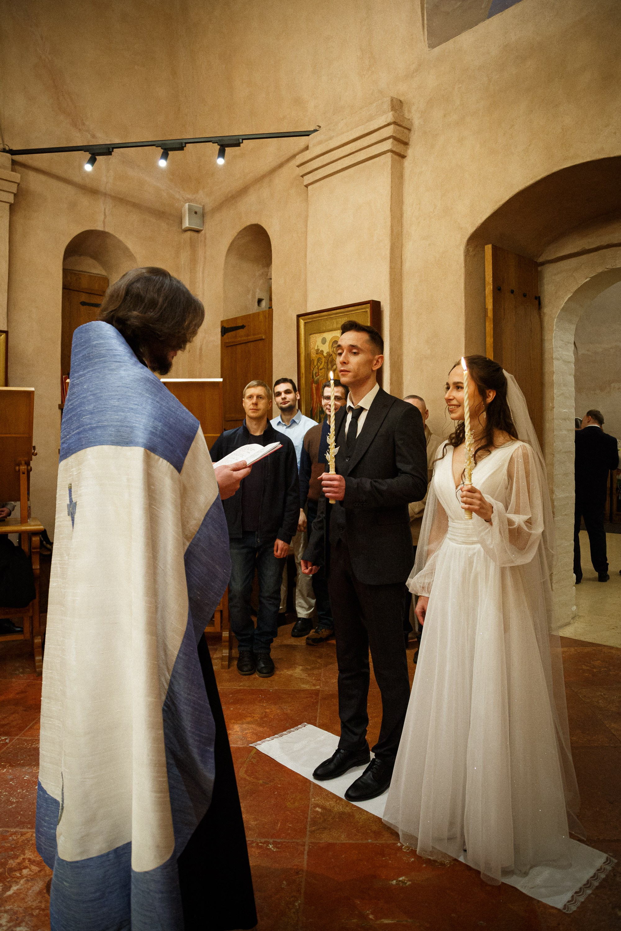 Венчание в храме Антипы Пергамского