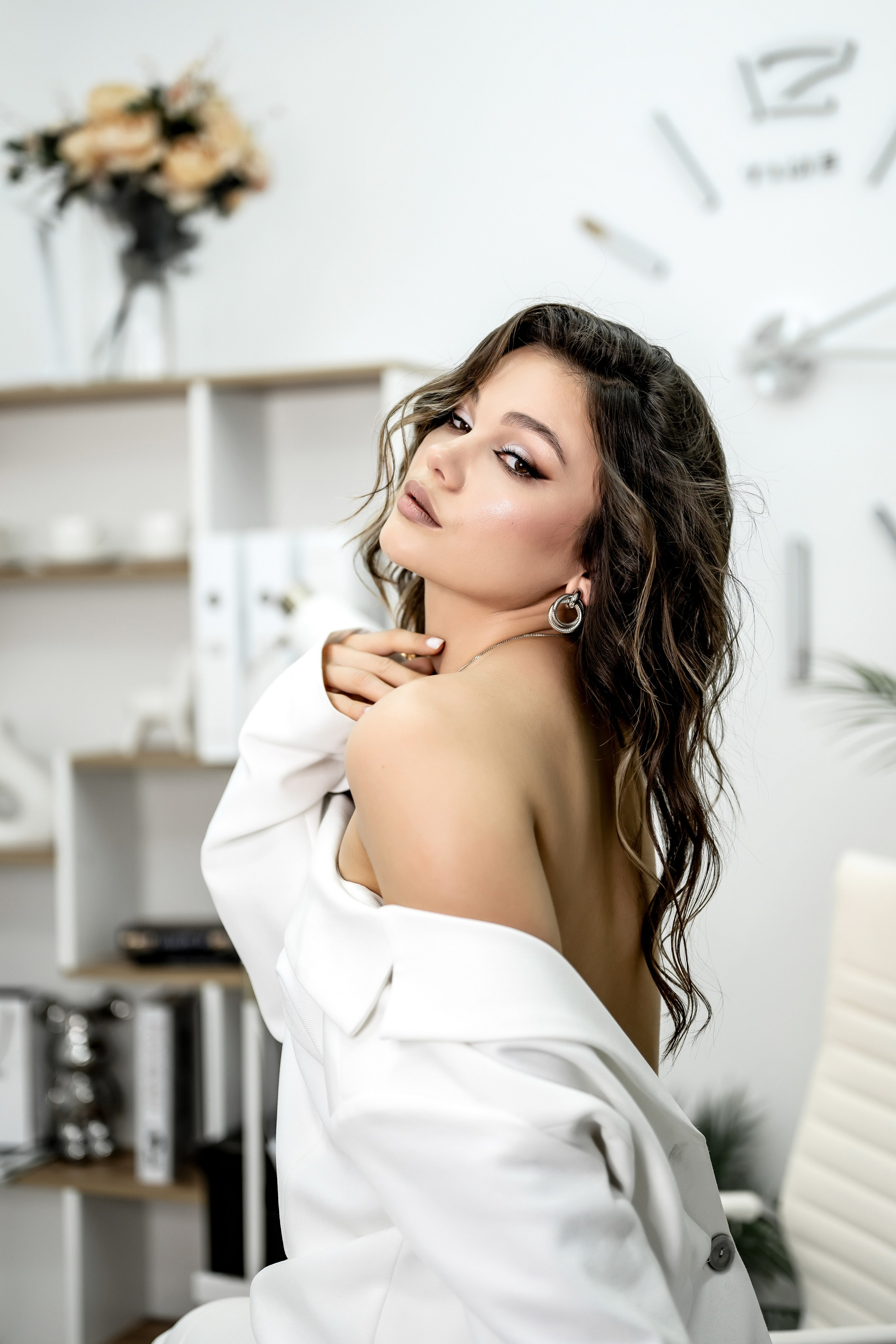 Сьемка в офисе Прекрасная Юлия. Наталья Слесаренко фотограф в Сочи