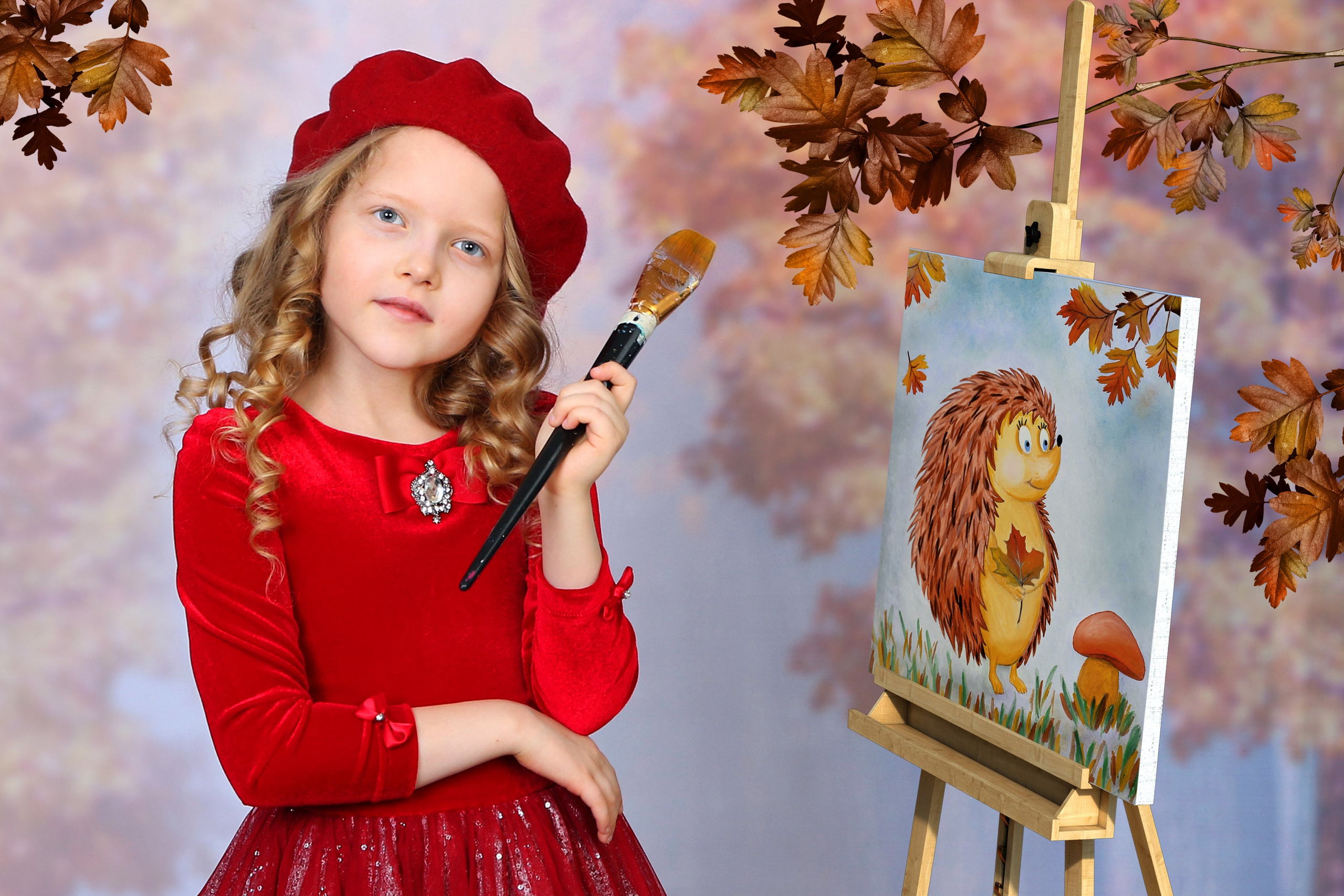 КОМПАНИЯ КРАЙФОТО ФОТОСЕССИЯ ОСЕННИЙ ЭТЮД