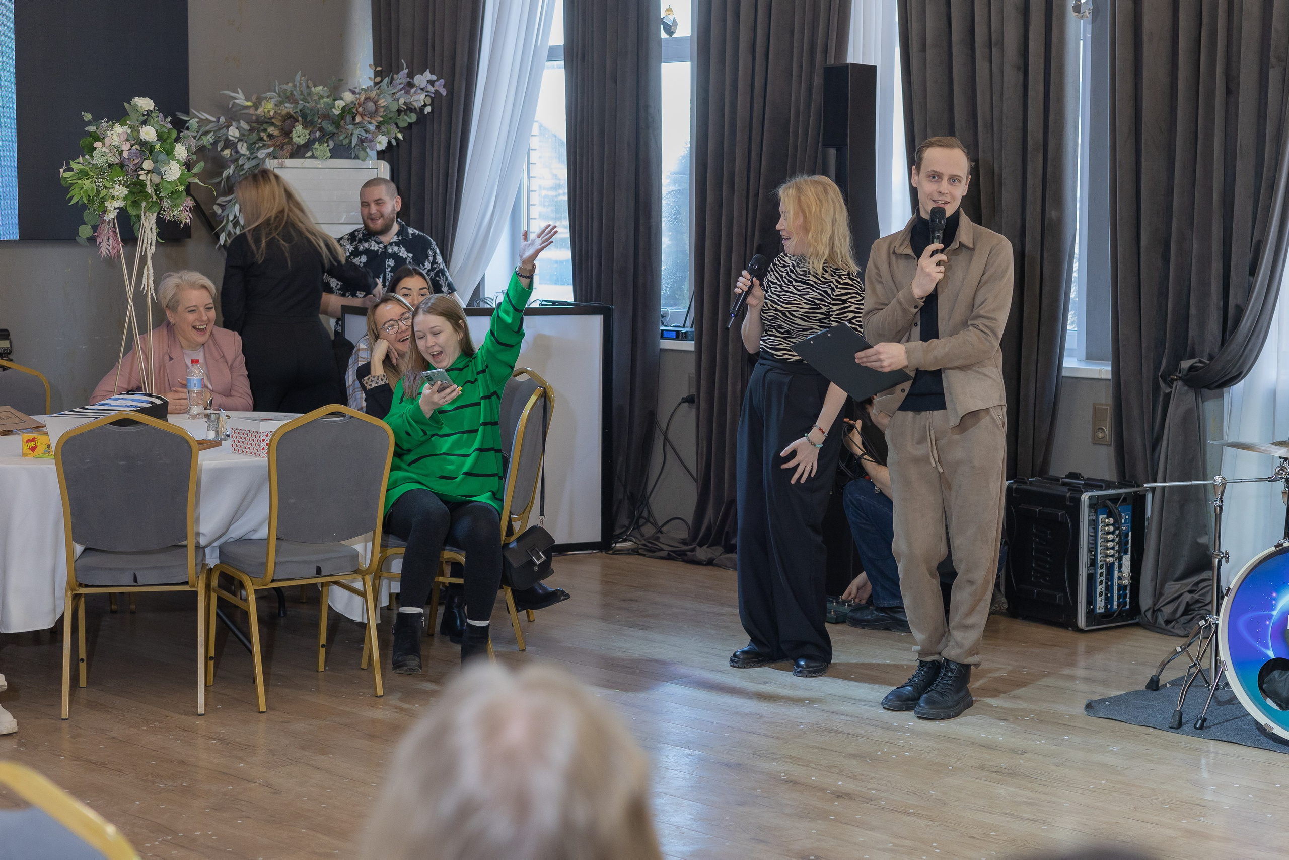 Свадебное чаепитие для молодоженов