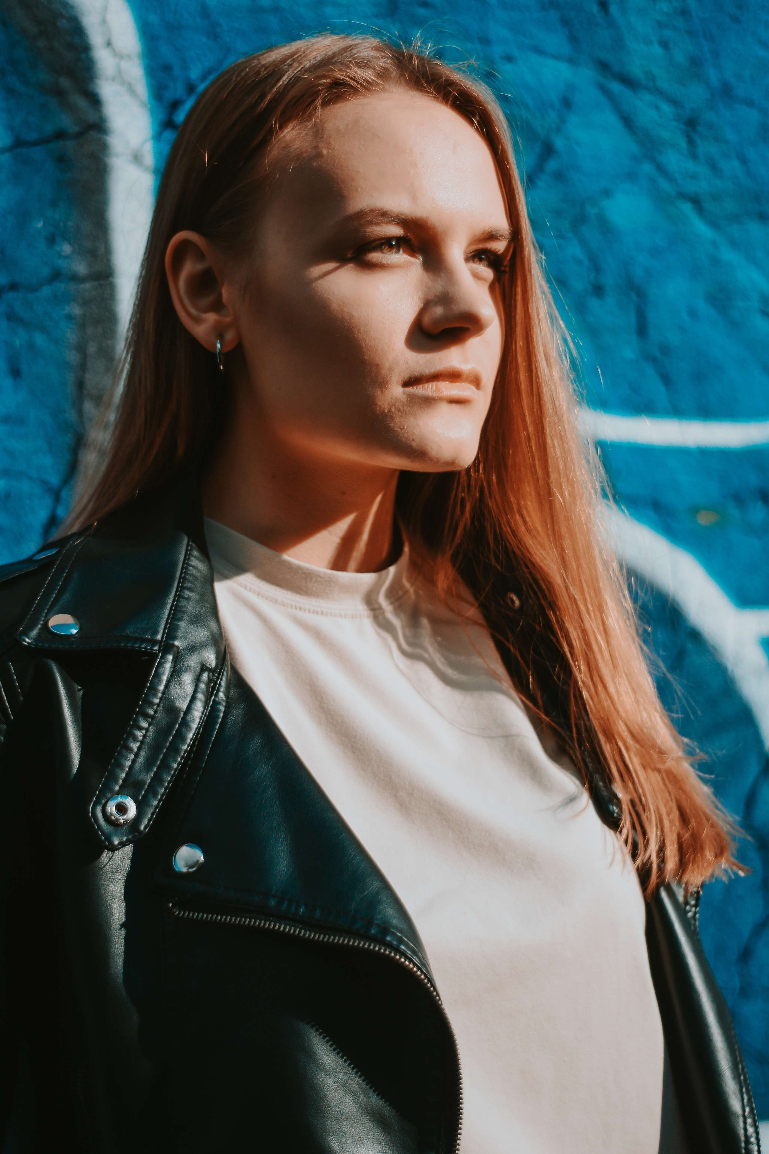 Ирина в парке на закате