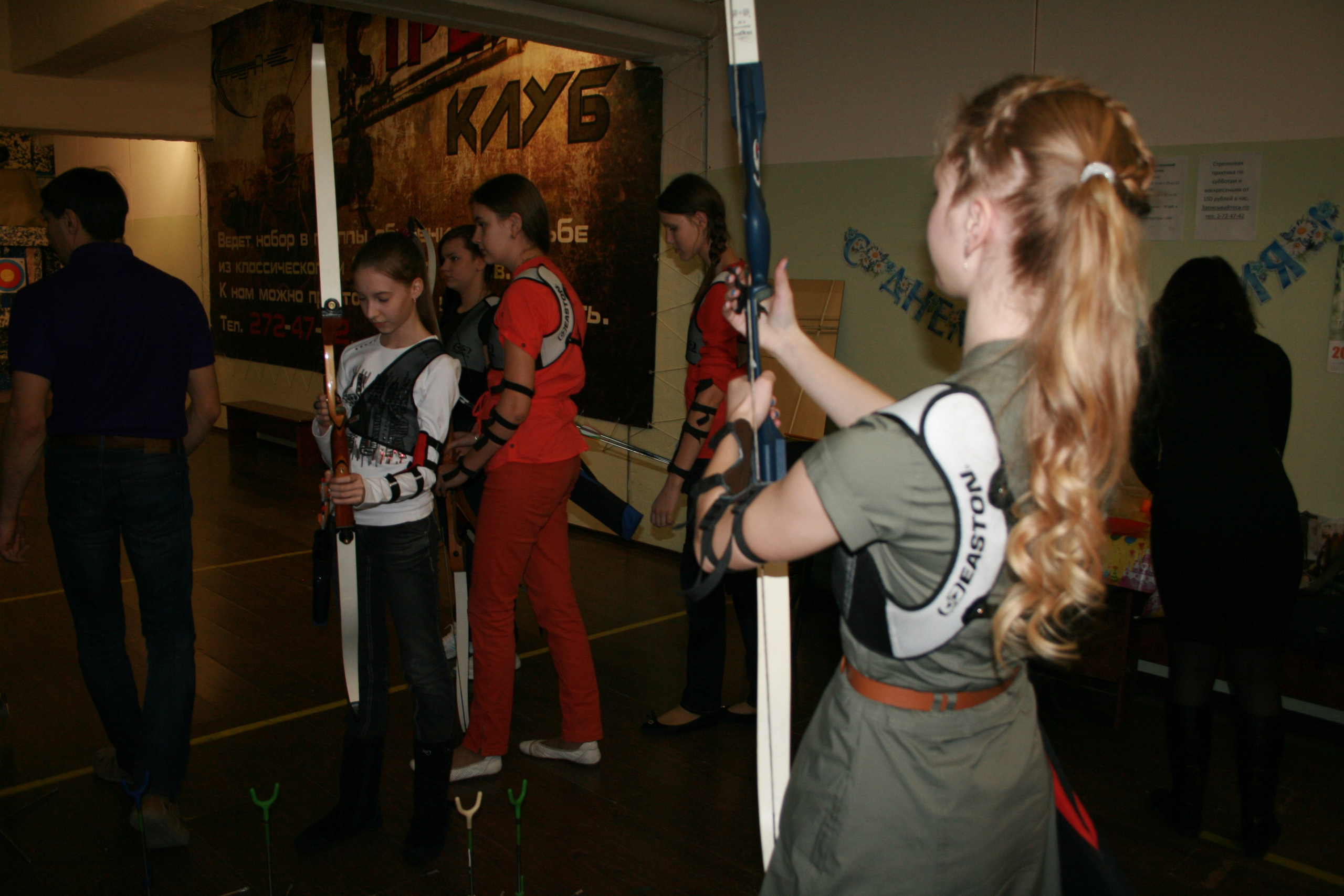 Соня ДР Стрелковый клуб 14 лет 15.03.2014. Семейный, Свадебный фотограф СПБ Питер— Романова Екатерина