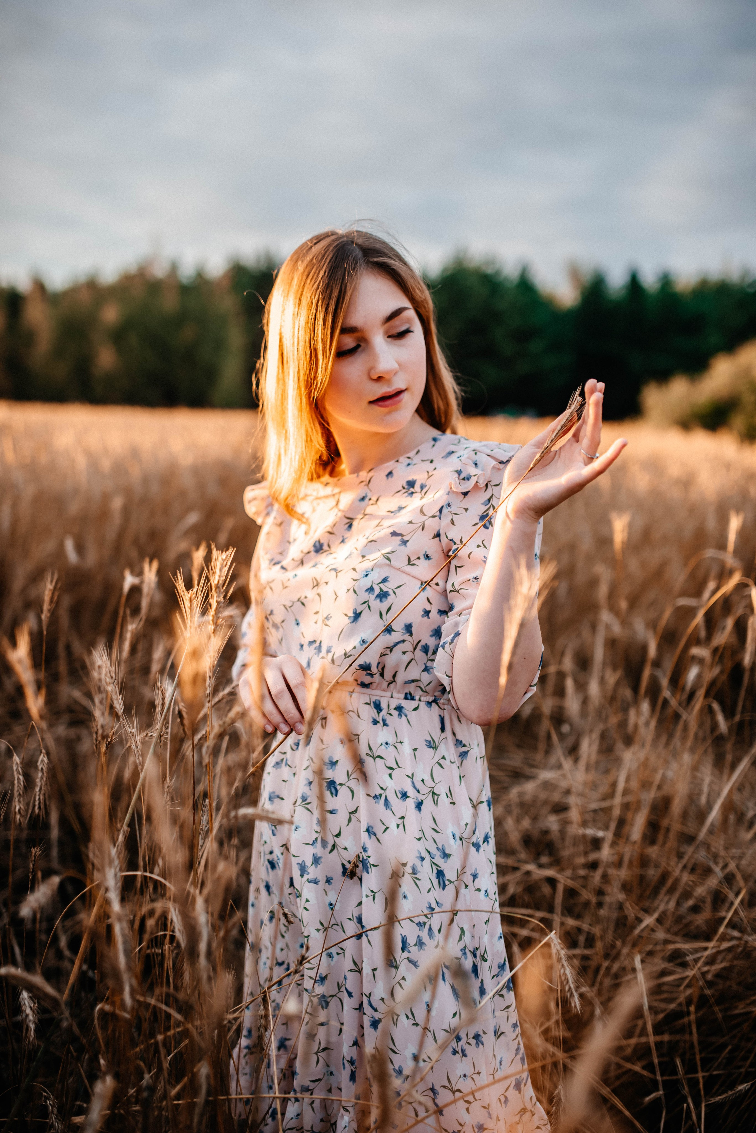 Маша, лето, закат. Главная