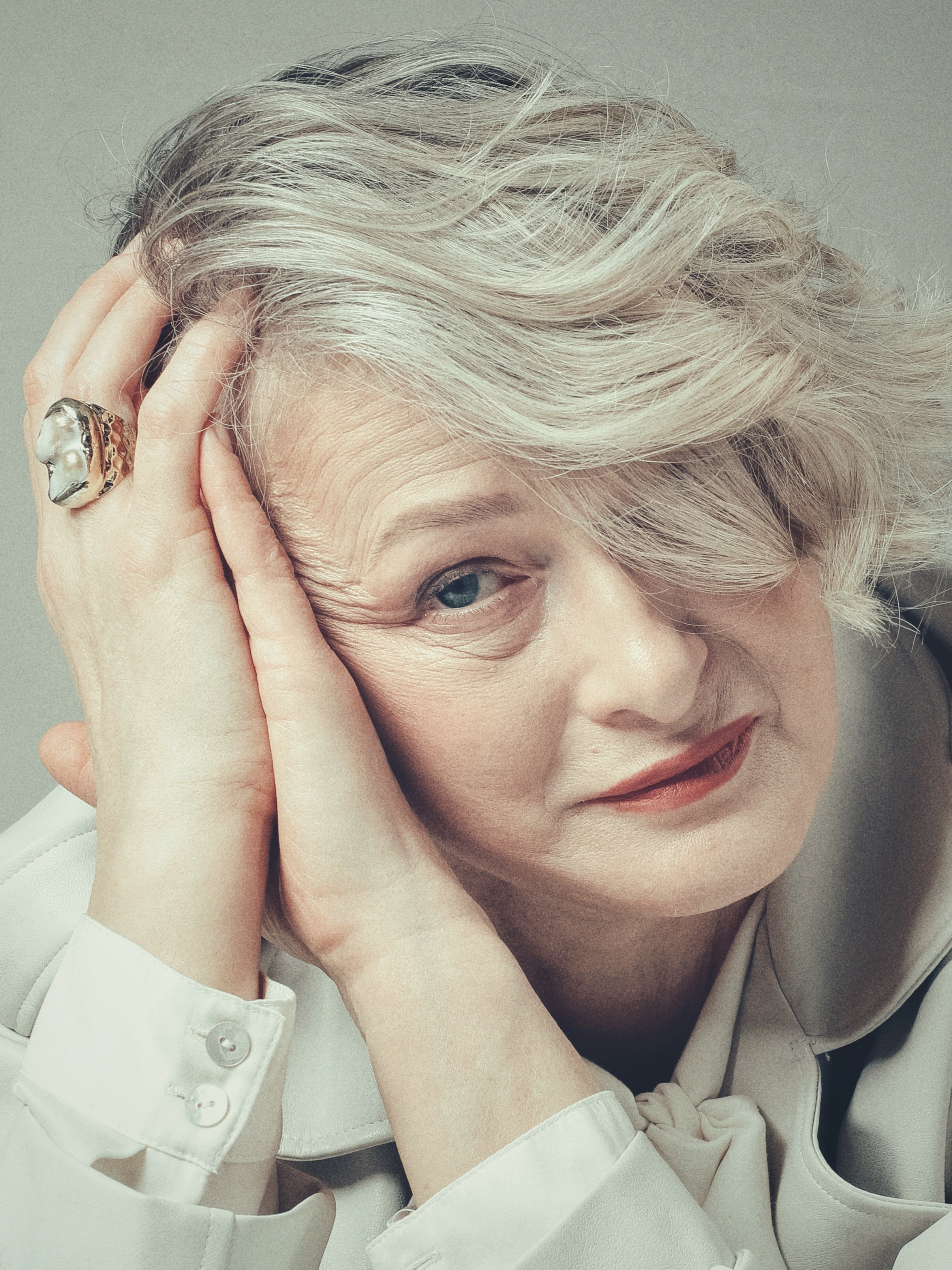 Возрастной женский портрет. Фотограф Евгения Никишина