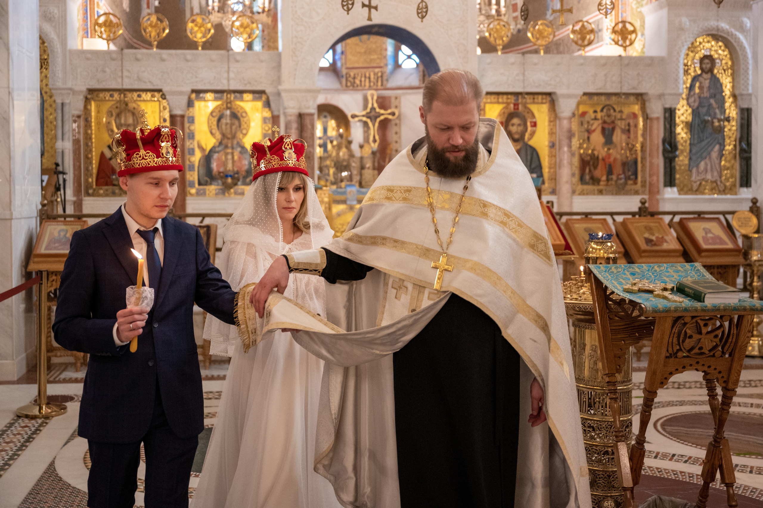 Венчание Сергея и Светланы. Свадебный и семейный Фотограф в Москве Александр Березин