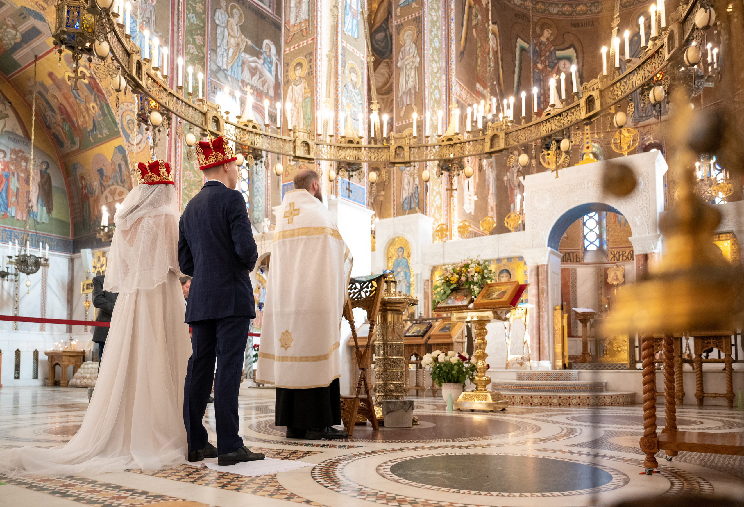 Венчание Сергея и Светланы. Свадебный и семейный Фотограф в Москве Александр Березин