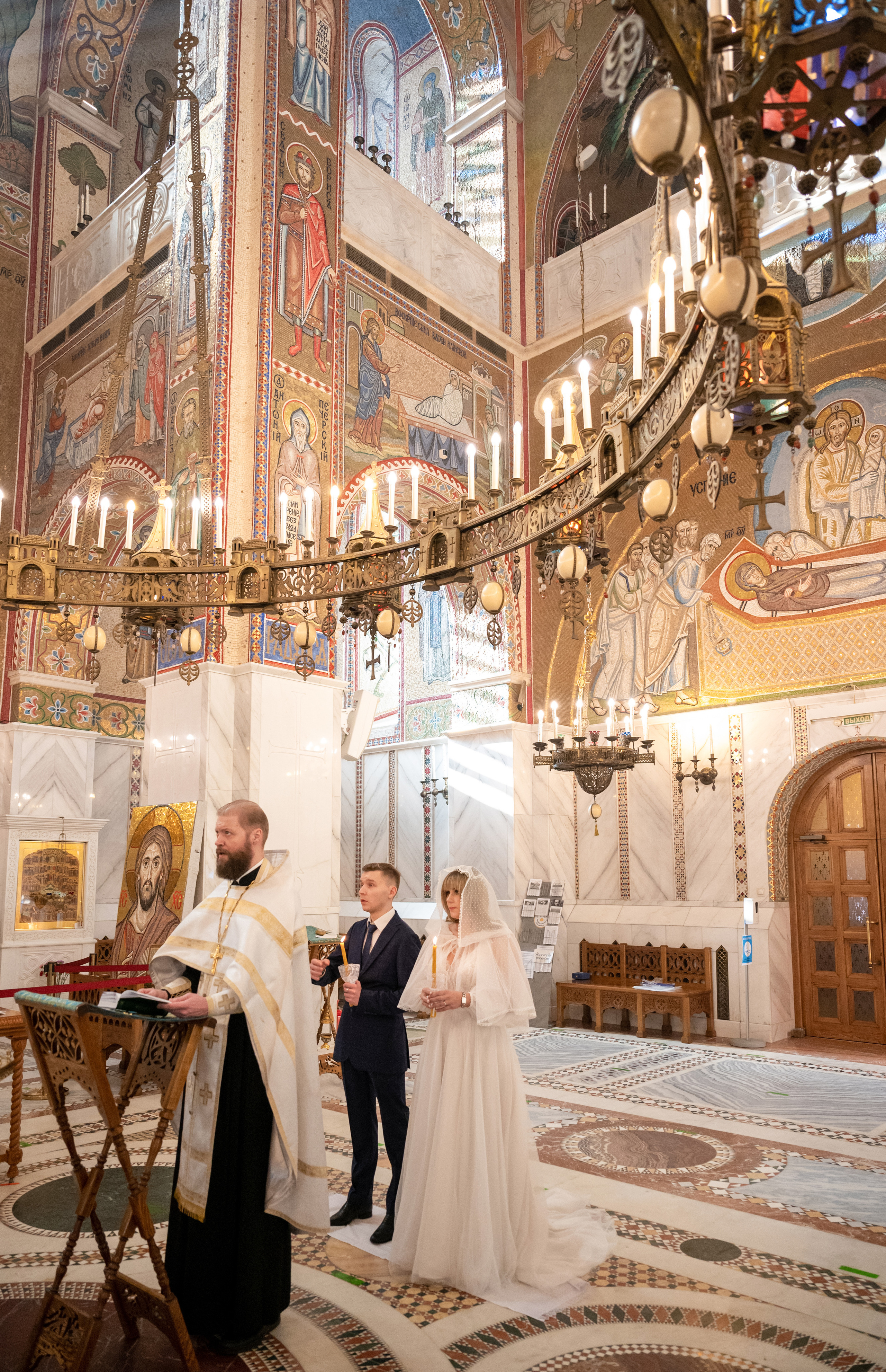 Венчание Сергея и Светланы. Свадебный и семейный Фотограф в Москве Александр Березин
