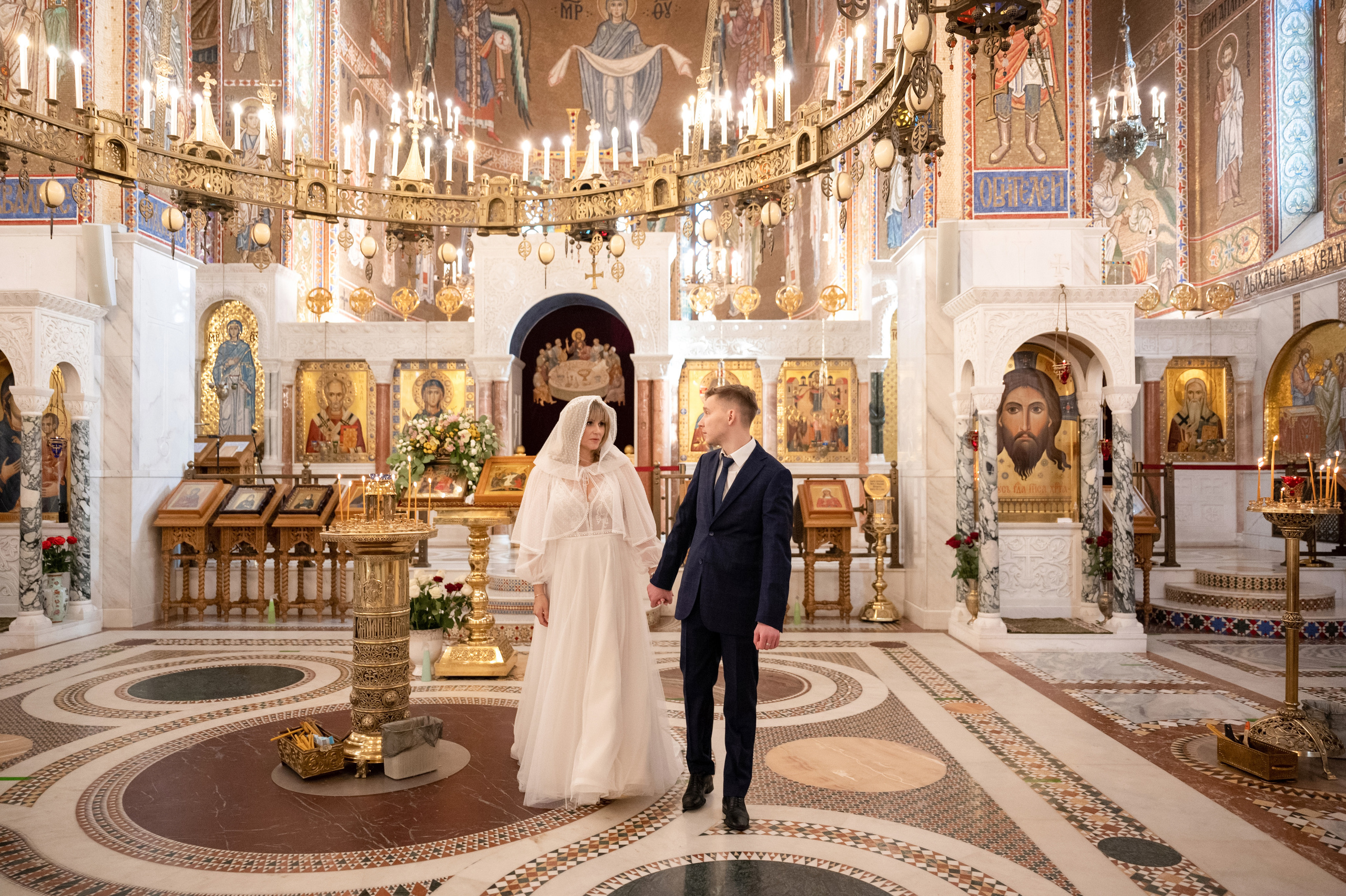 Венчание Сергея и Светланы. Свадебный и семейный Фотограф в Москве Александр Березин