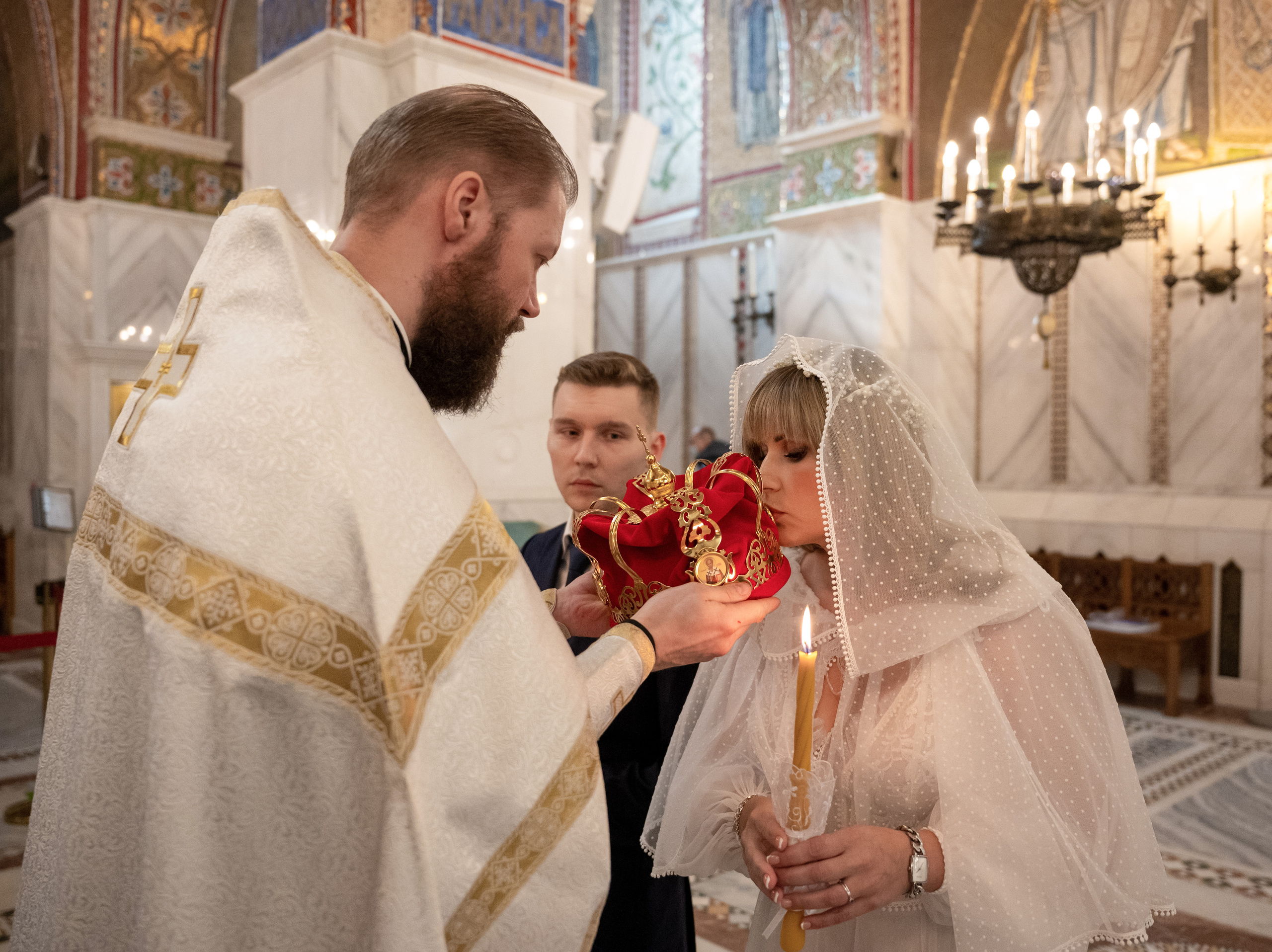 Венчание Сергея и Светланы. Свадебный и семейный Фотограф в Москве Александр Березин