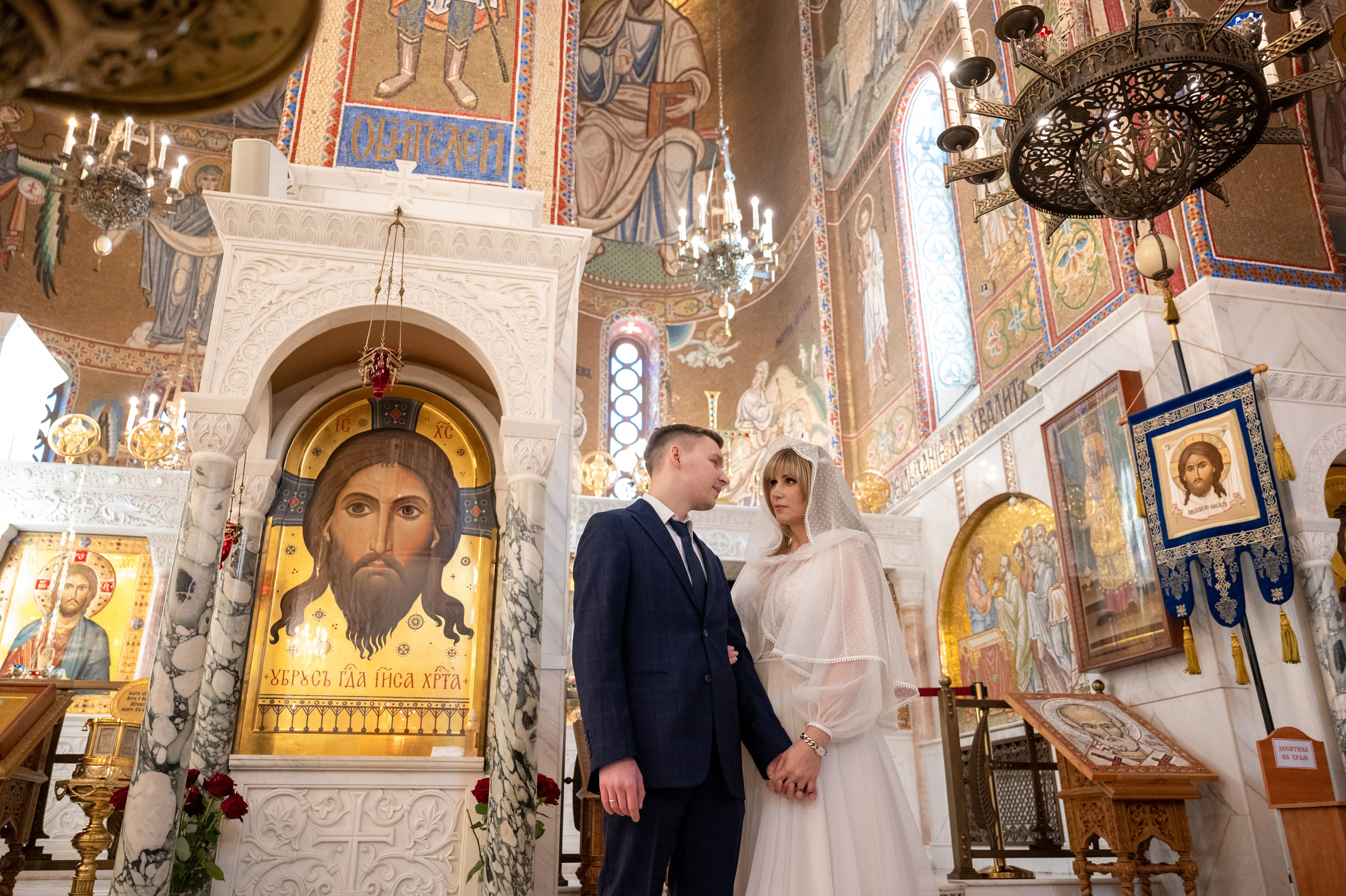 Венчание Сергея и Светланы. Свадебный и семейный Фотограф в Москве Александр Березин