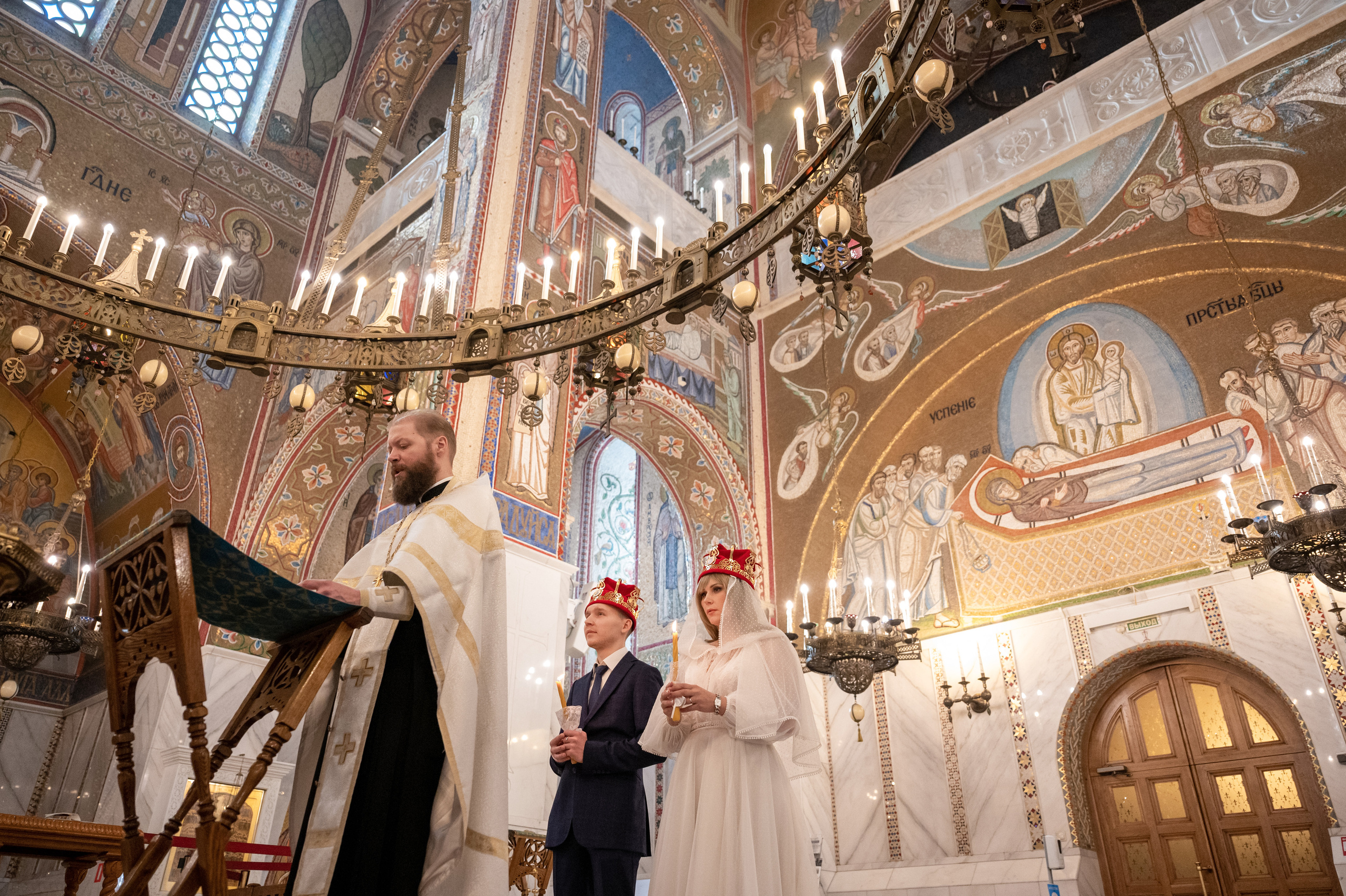 Венчание Сергея и Светланы. Свадебный и семейный Фотограф в Москве Александр Березин