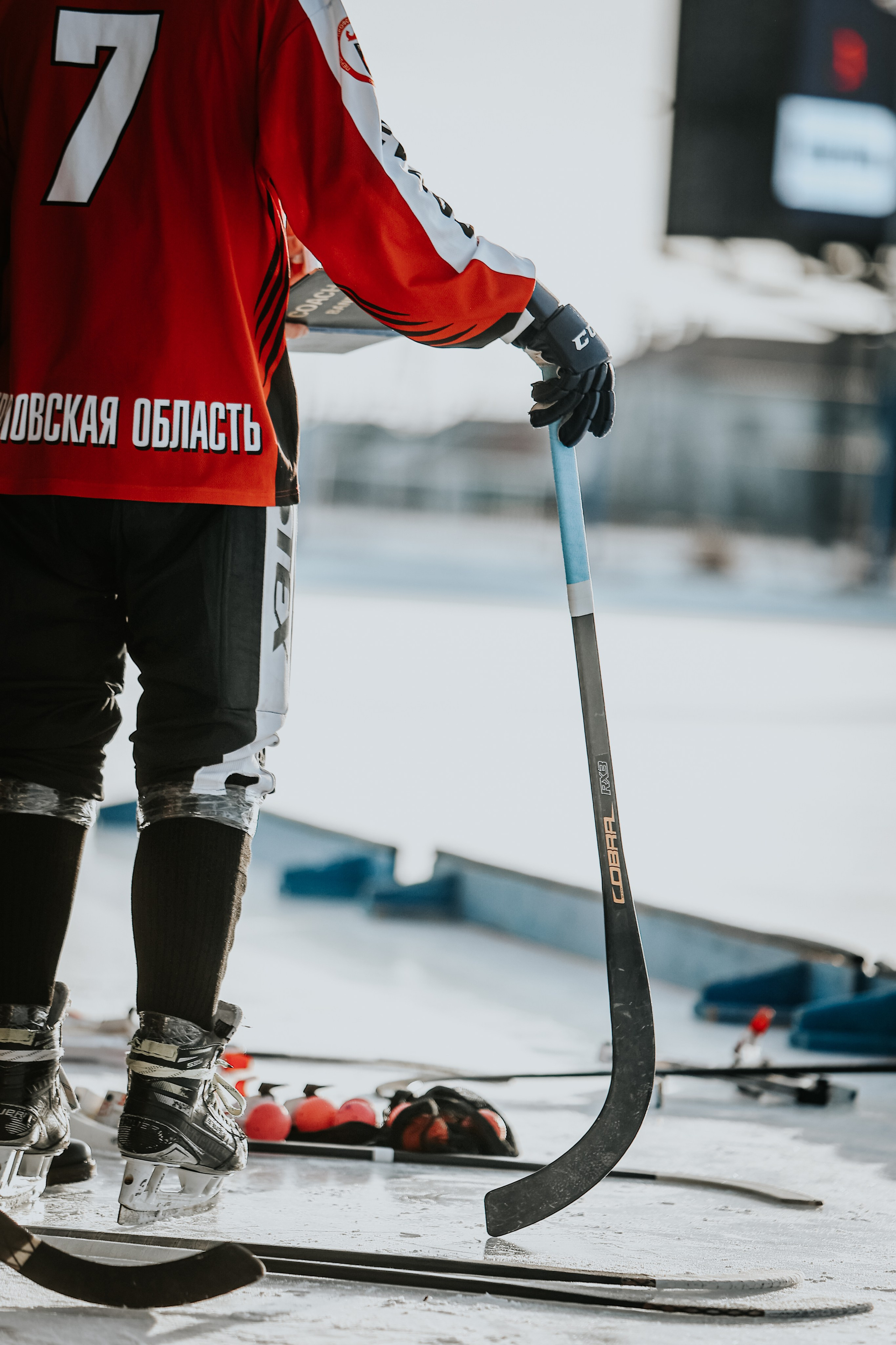 Хоккей с мячом, г. Карпинск. Александра, репортажный и событийный фотограф