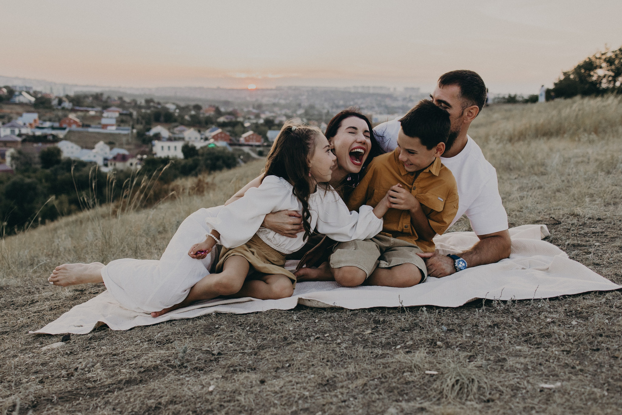 Семья Жени. Фотопрогулка. Портретный и семейный фотограф в Саратове Елена Шустова