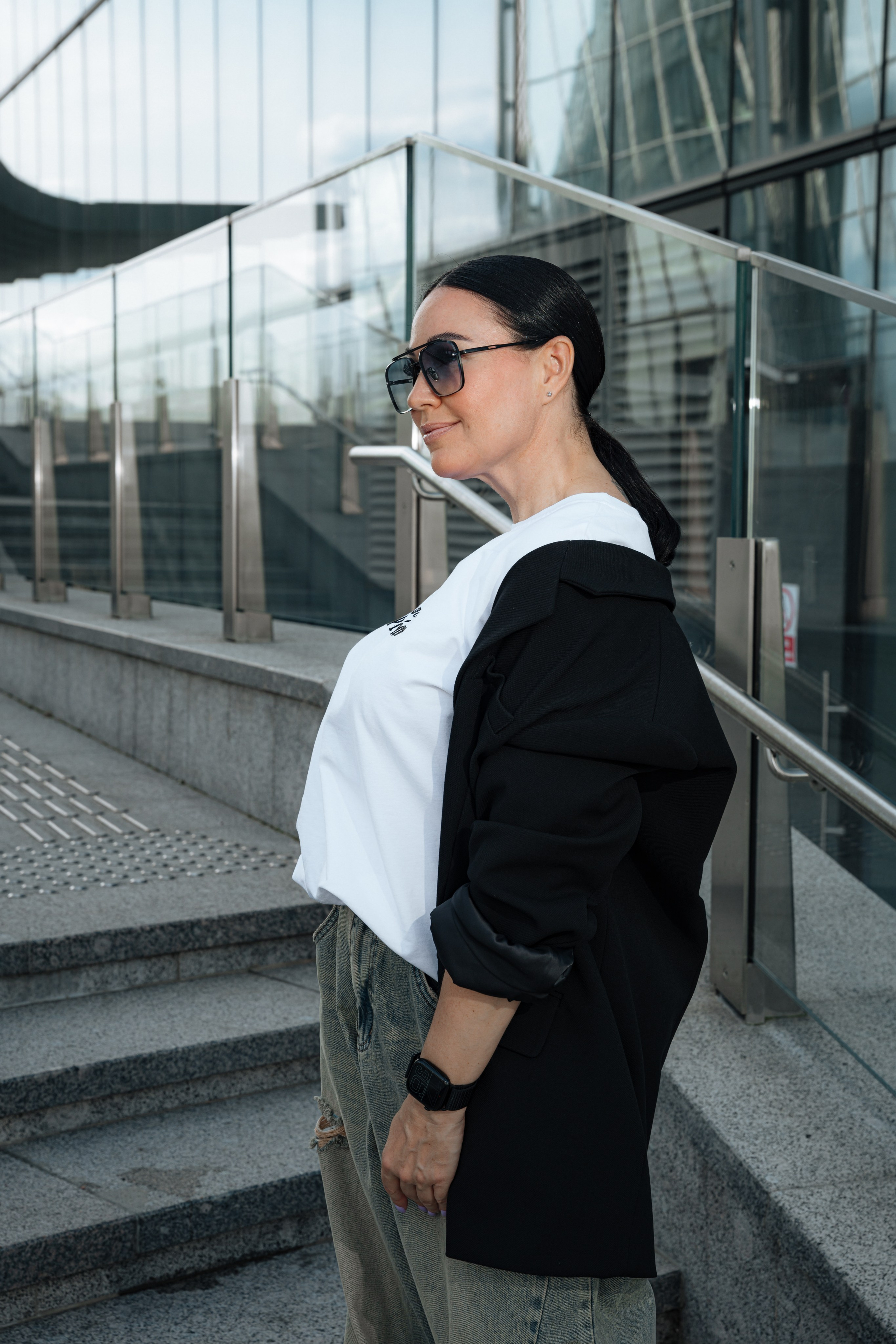 Елена. Лахта центр. Портретный фотограф в Санкт-Петербурге Дмитриева Наталия