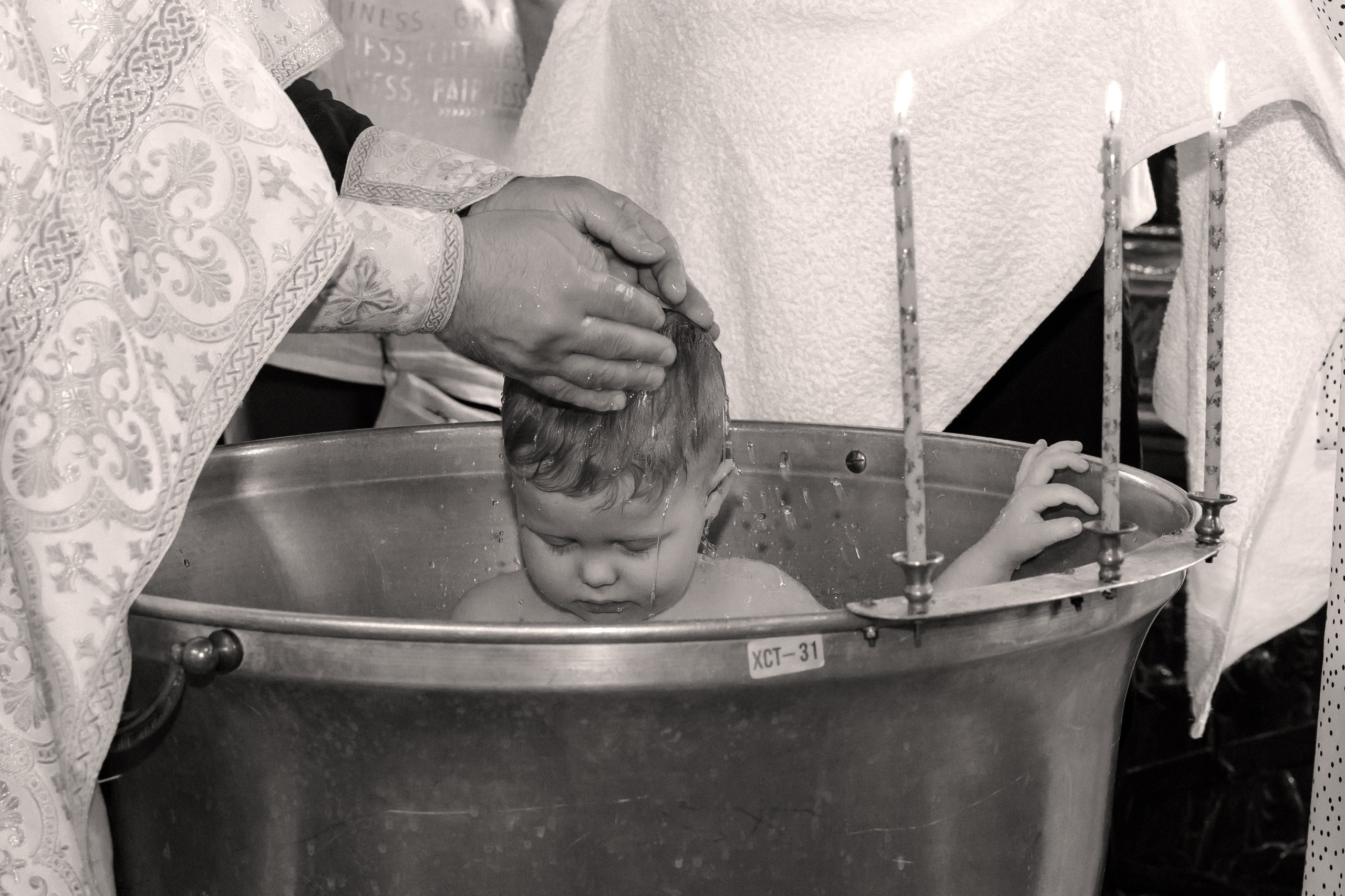 Крещение София и Сережа. Фотограф Краснодар