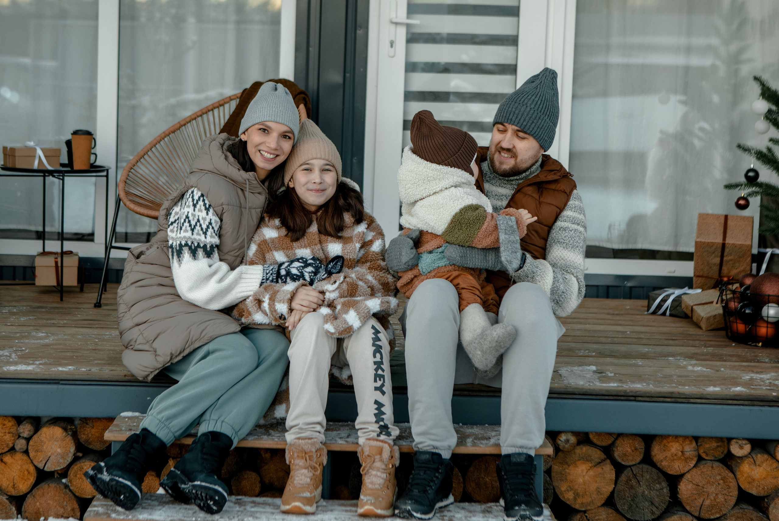 Новогодняя Семейная фотосессия. Свадебный и семейный фотограф Ибрагимова Мария из Екатеринбурга