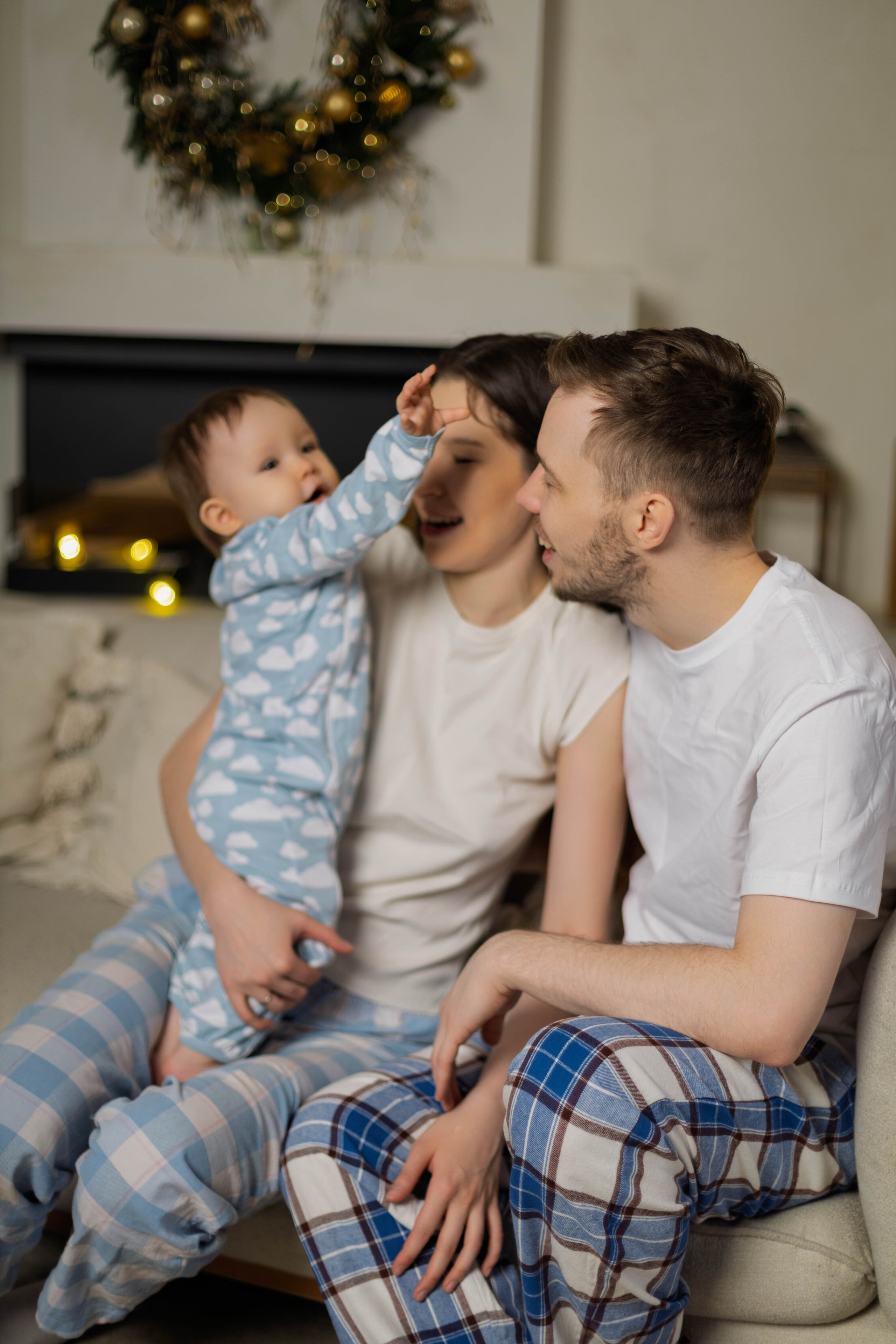 Миша и родители. Семейный фотограф Гульцовская Екатерина