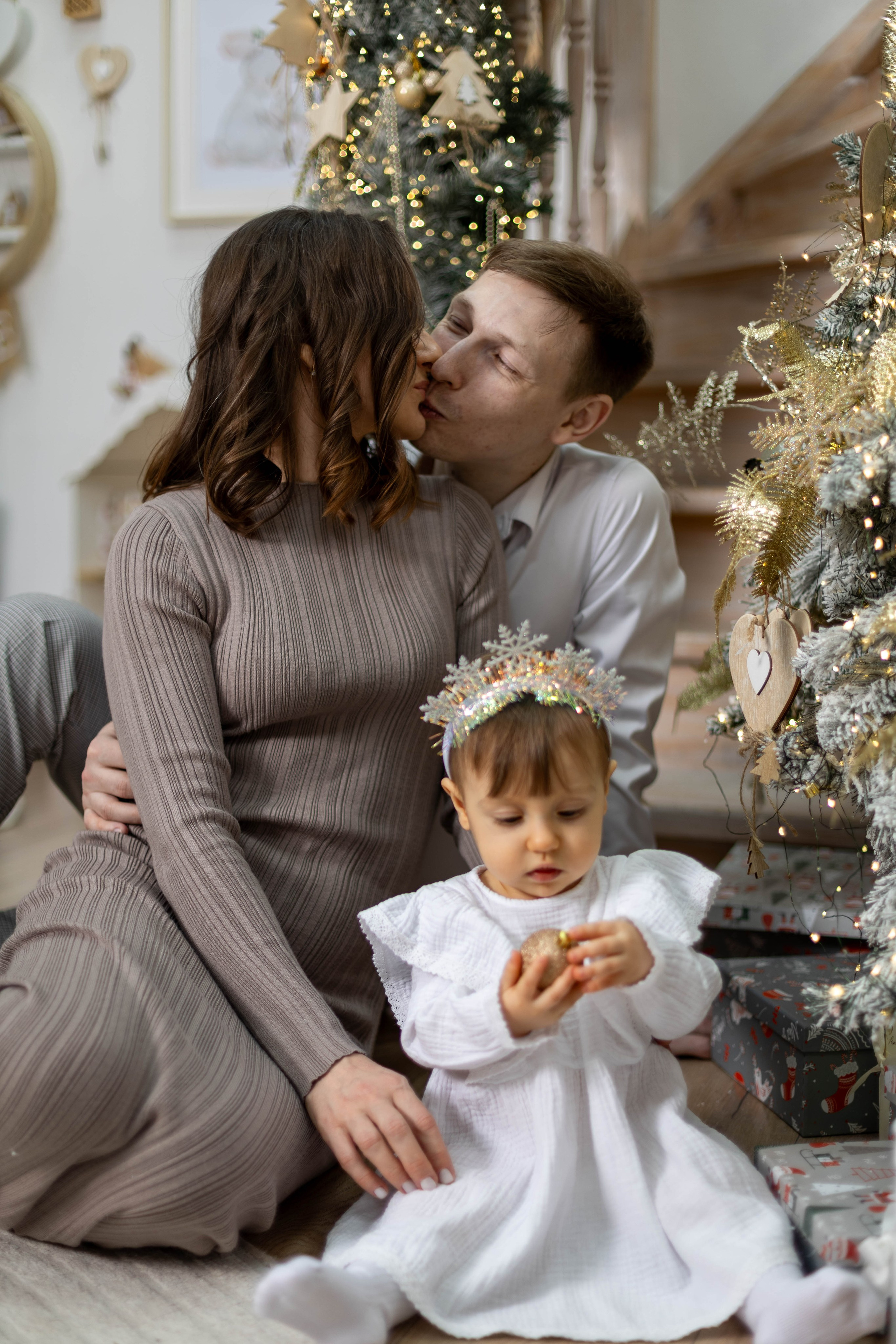 Максим, Ира и Арина. Семейный фотограф Гульцовская Екатерина