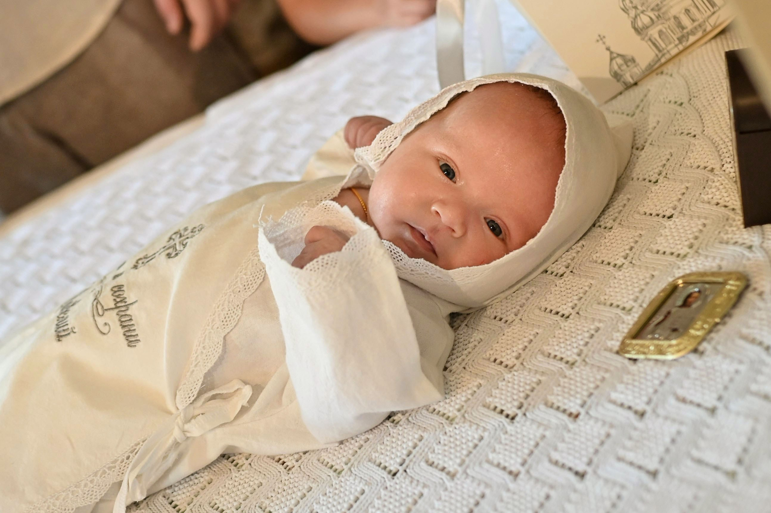 Крещение Савелия. Семейный фотограф в г. Воскресенск Наталия Молева