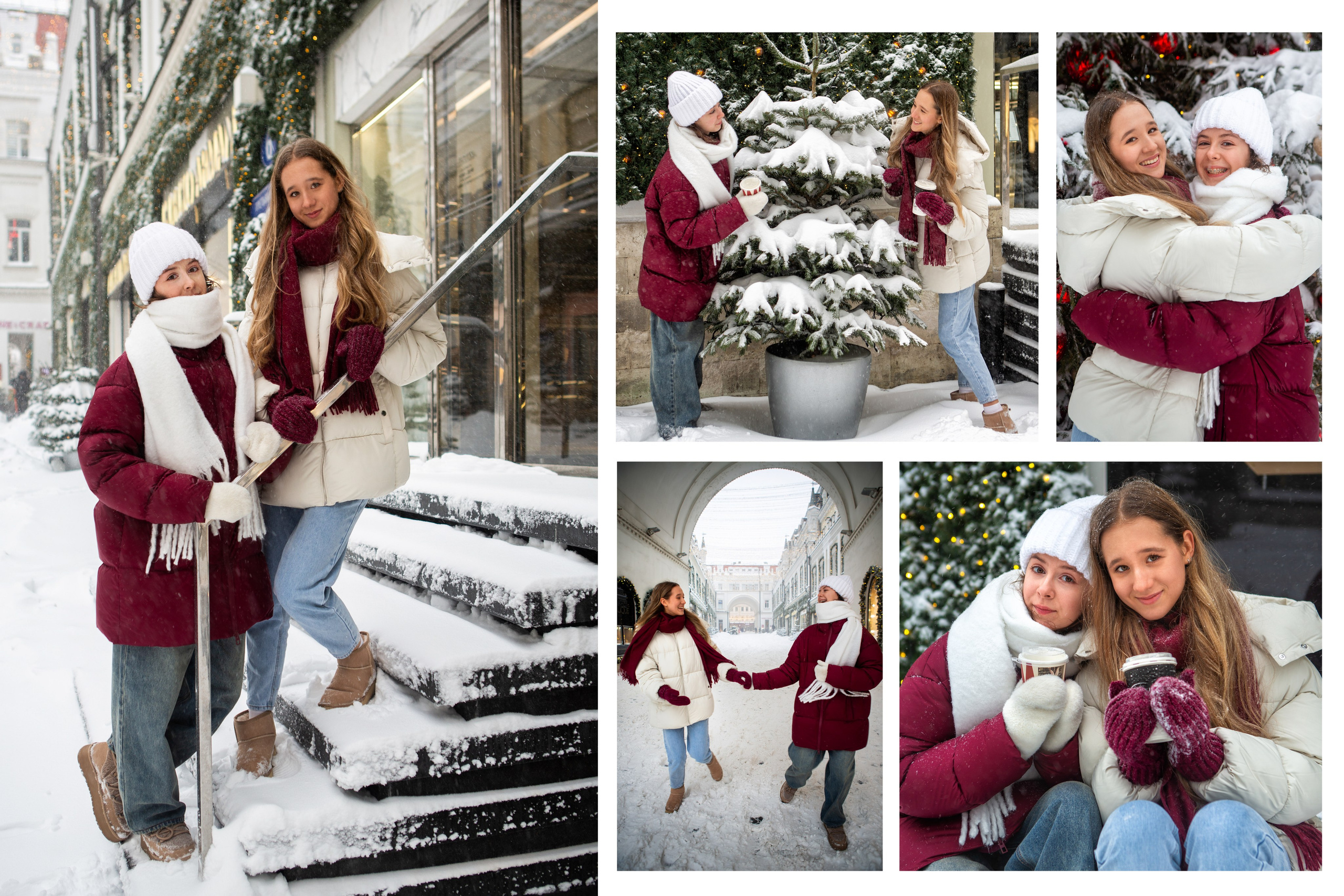 Уличная фотосессия для двух подружек. Ирина Загоскина — портретные фотосессии в Москве