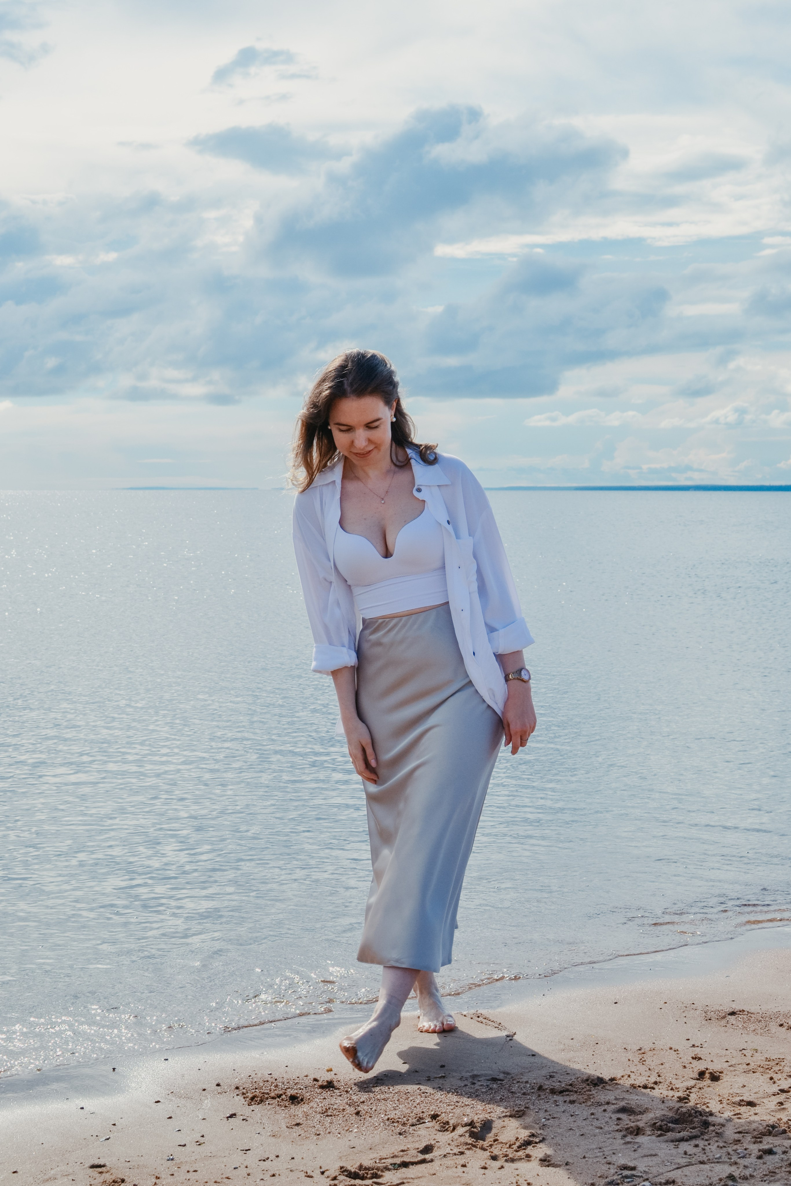 Семейная съёмка на берегу Сестрорецка🌊. Фотограф Julia Bogdane