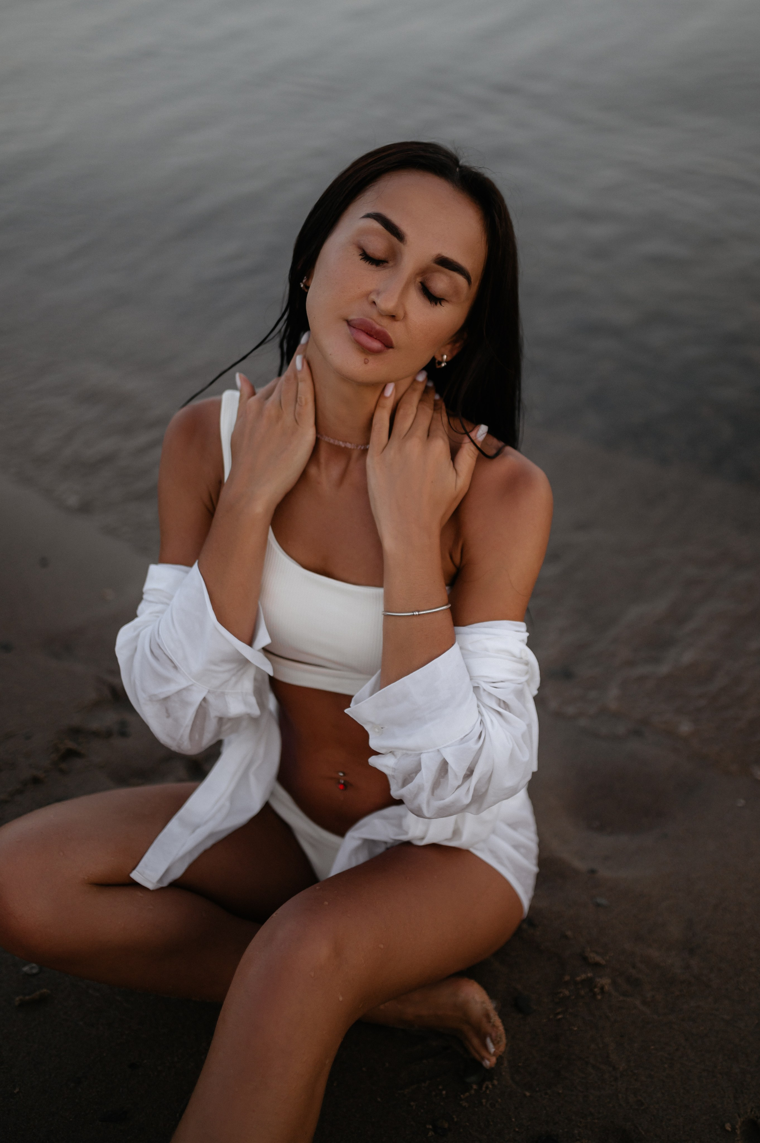 Закат на пляже. Главная