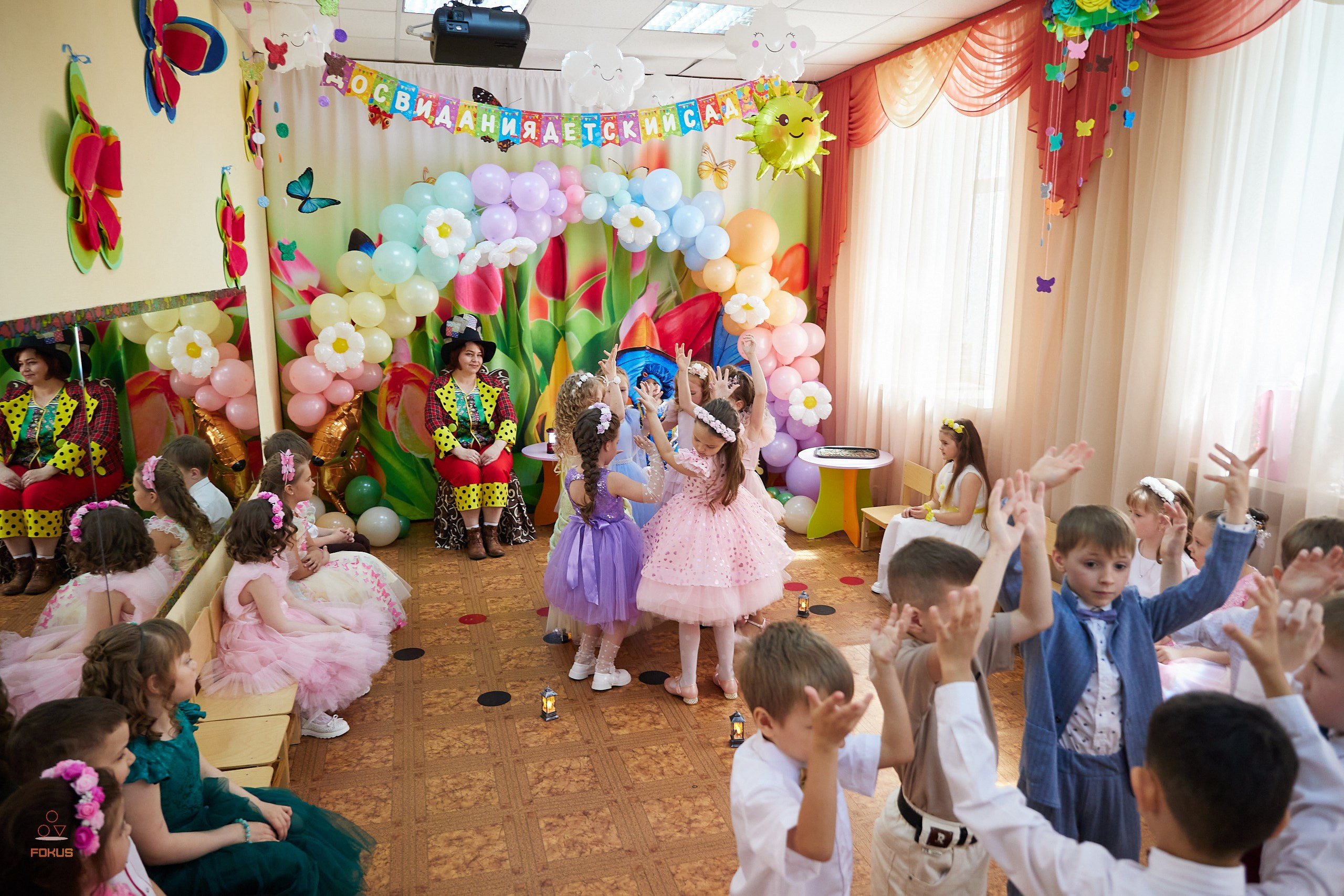 Выпускной детский сад. Спортивный фотограф Некрасов Денис