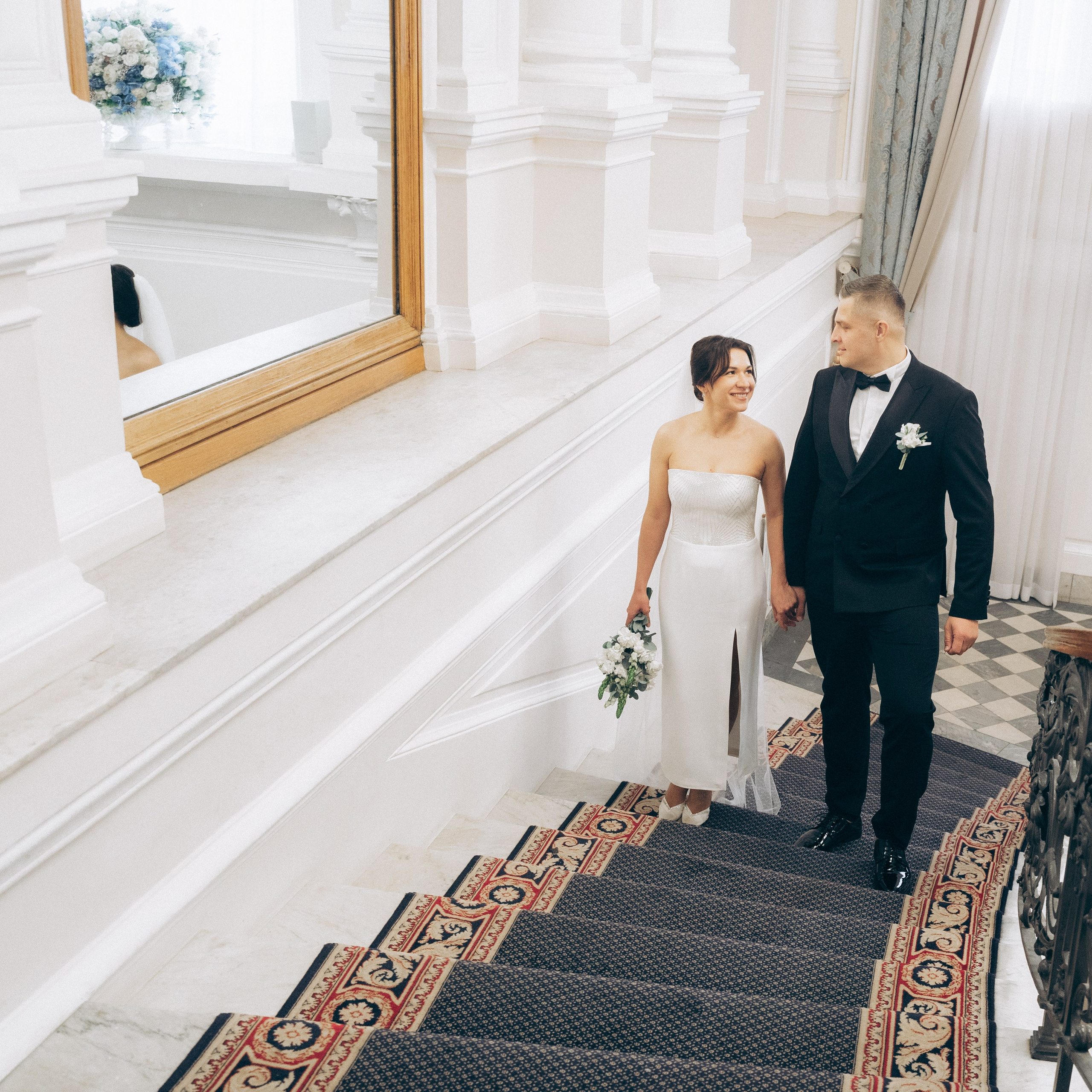 Во Дворце бракосочетания № 2. Professional photoartist in St. Petersburg (wedding, reportage, portrait, model book, love story) Alexander Shvedov