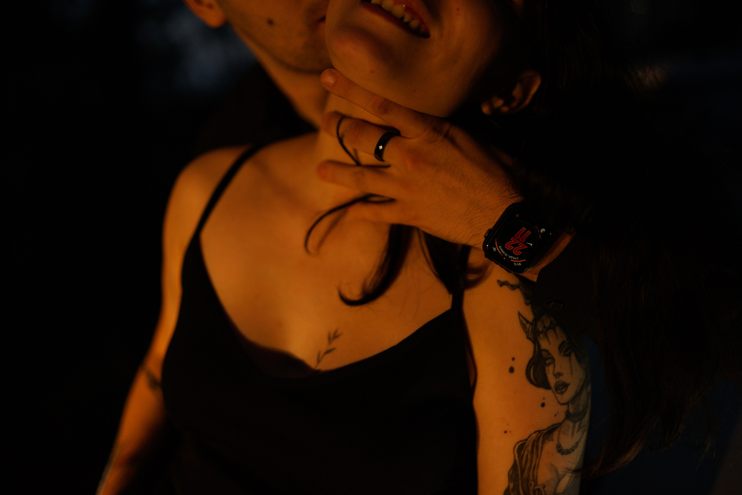 Поздний закат