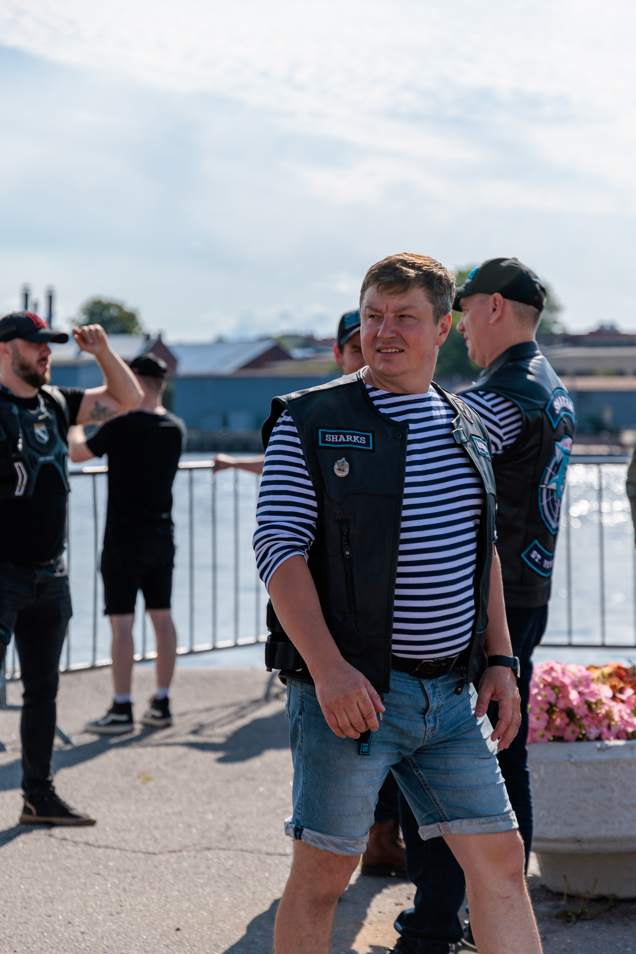 День ВМФ с мотоклубом 28.08.24. Репортажный фотограф Санкт-Петербург | Роман Карбышев