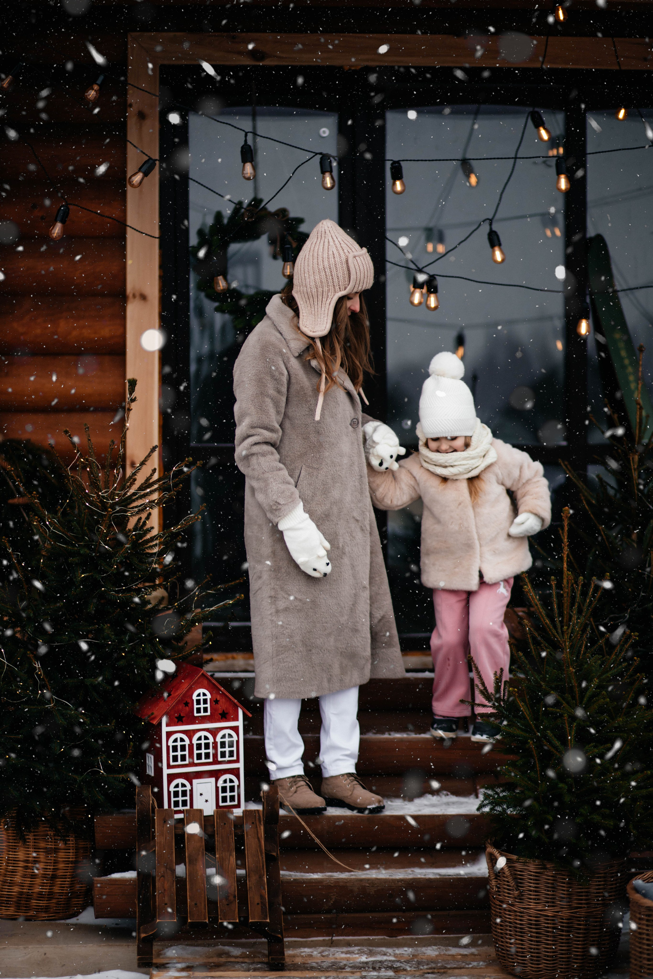 Зимнее мама+доча. Свадебный и семейный фотограф Витебск