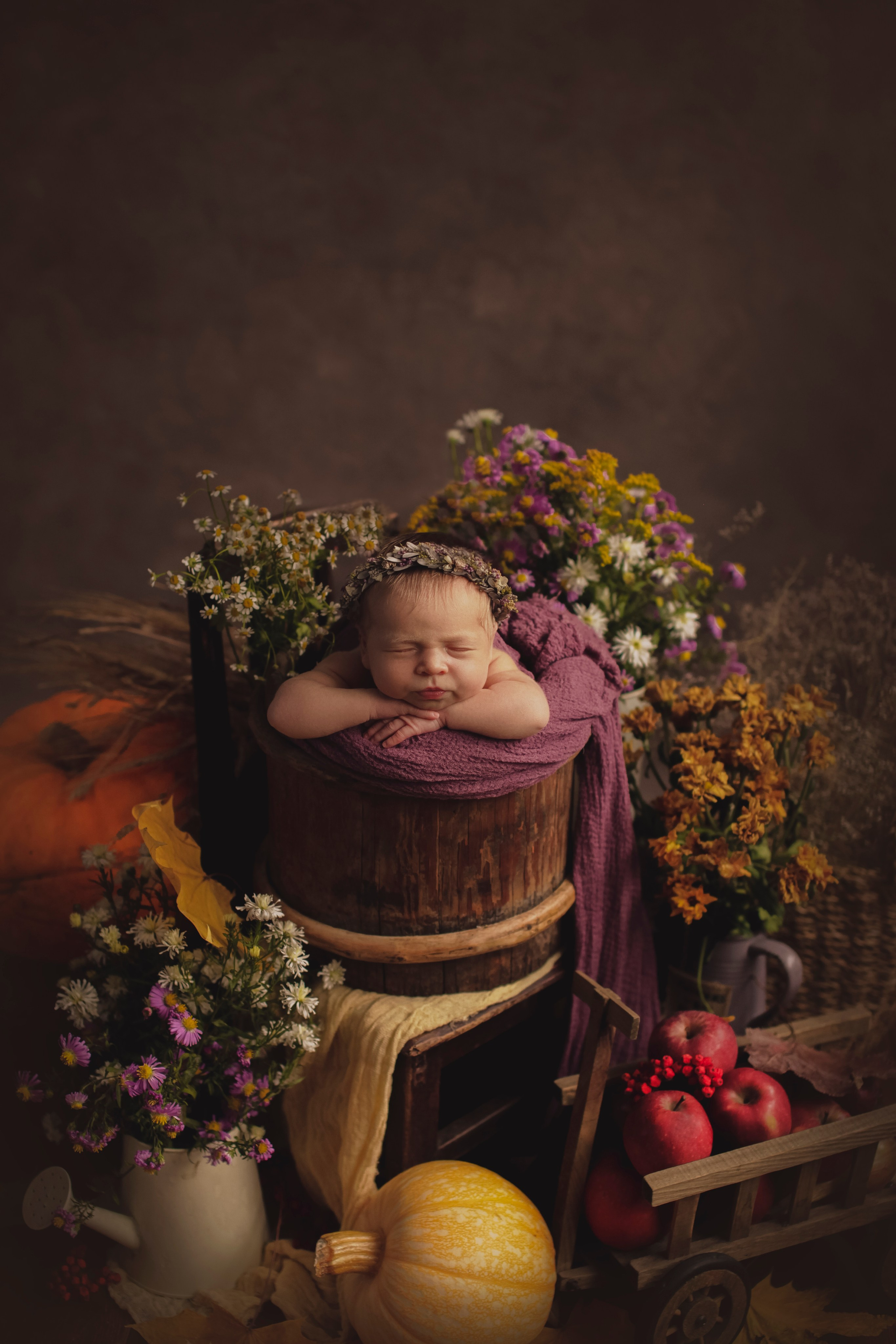 Новорожденные. Художественная фотография