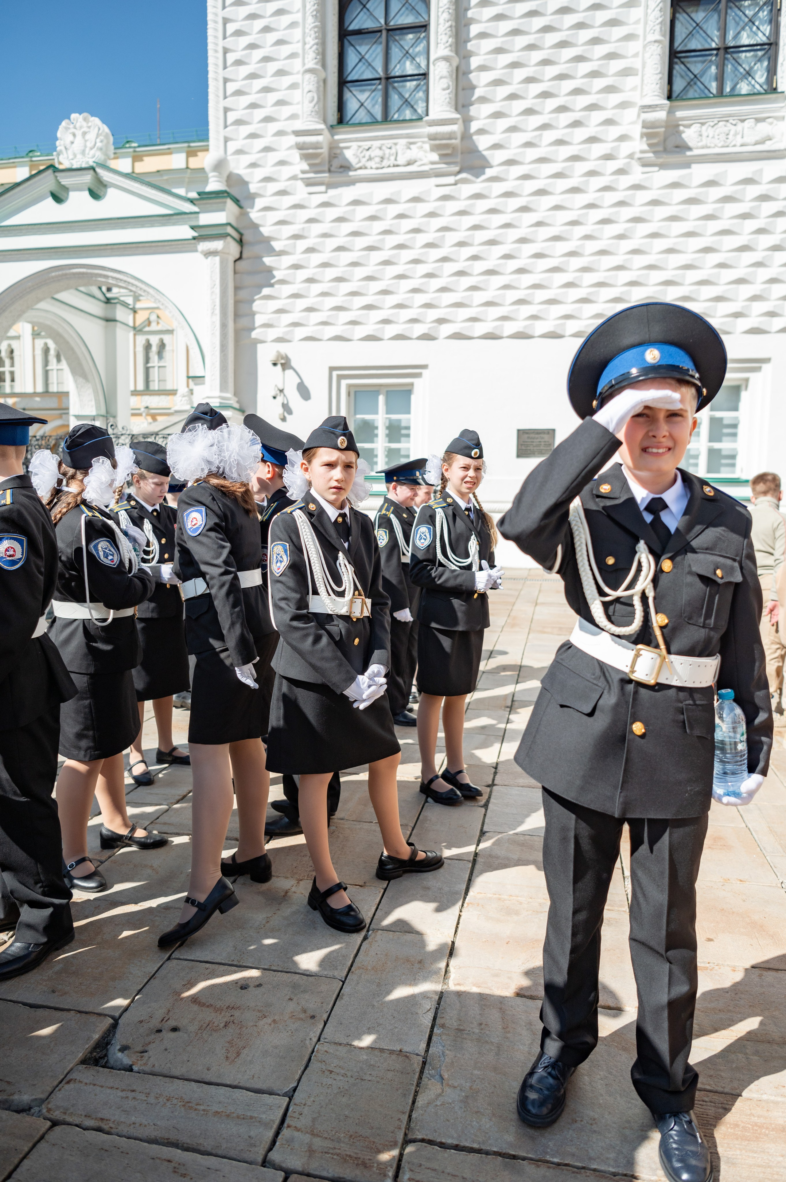 Фотосессия Присяги кадетов «Школа 1231 им. В. Д. Поленова». Детский и семейный фотограф г. Москва Оксана Катаджи