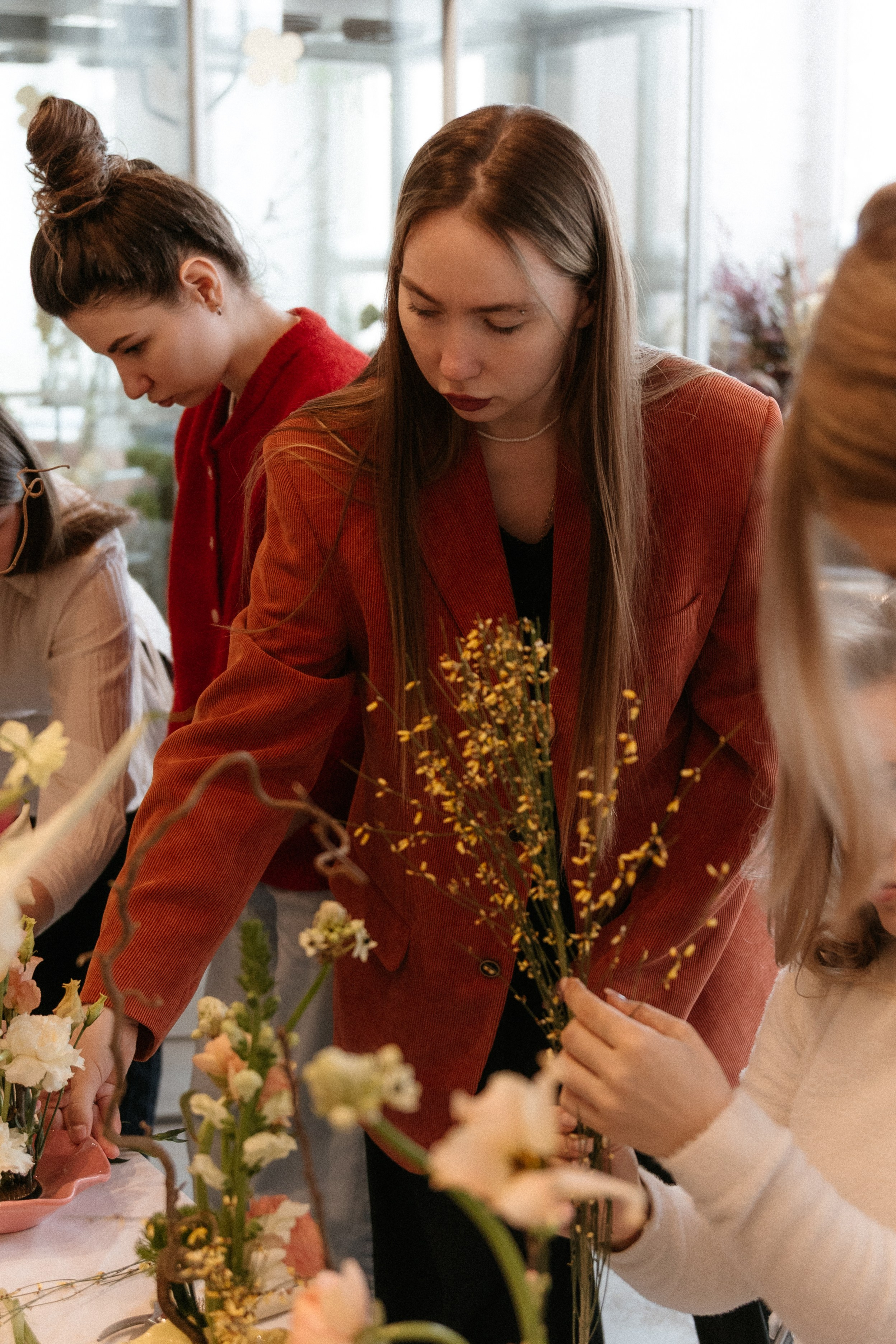 Мастер Класс по созданию Экибаны. Фотограф Муратова Алена