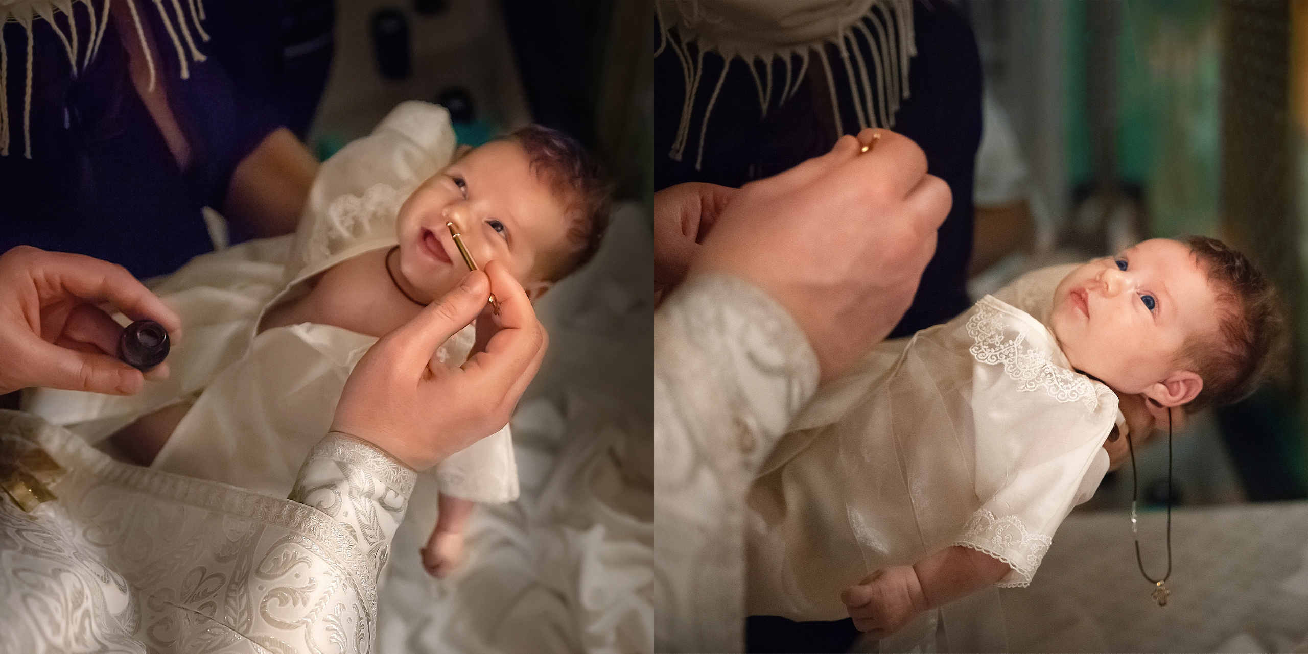 Крещение Эммы. Детский и семейный фотограф в Москве Вера Орлова