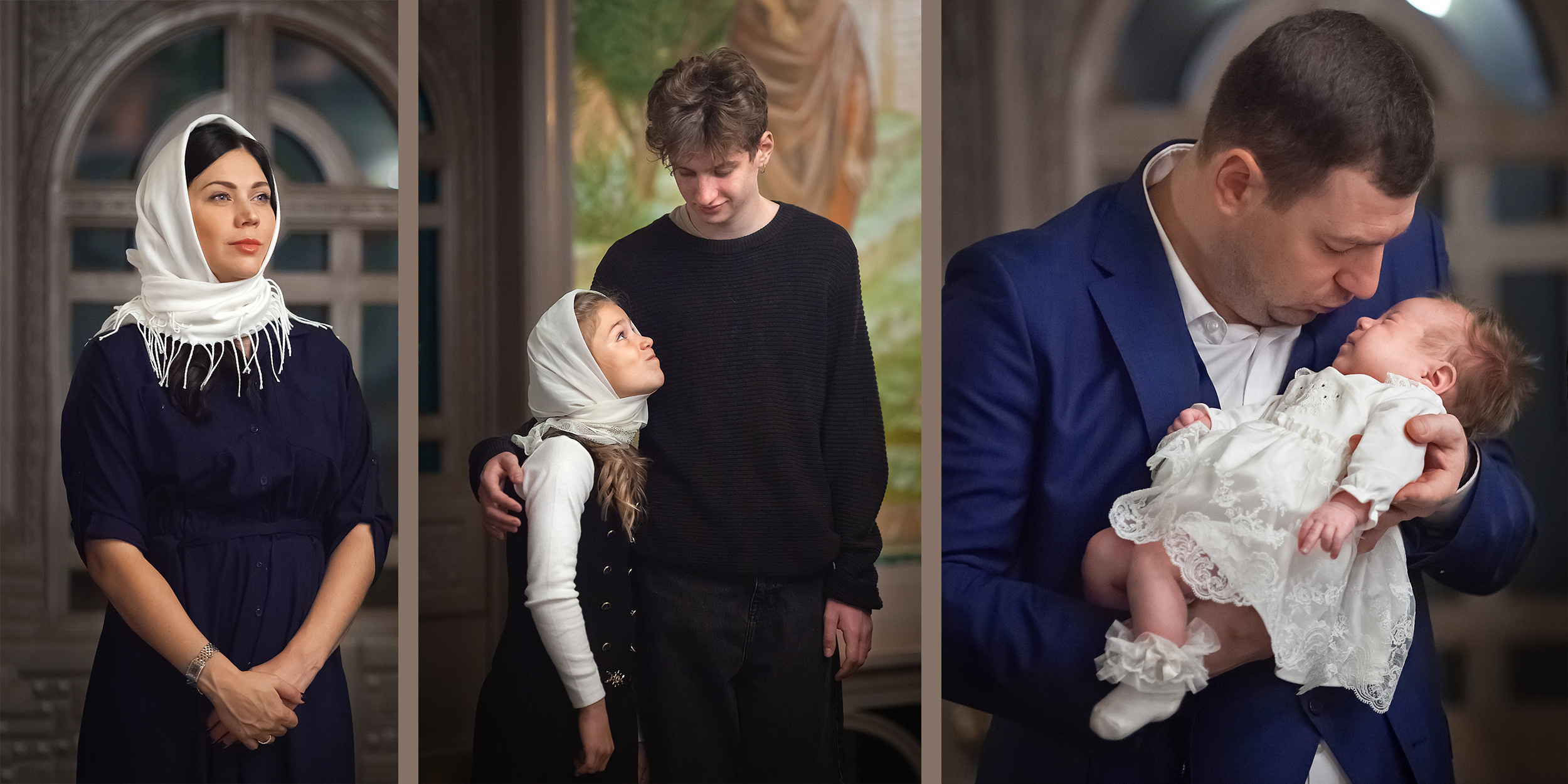 Крещение Эммы. Детский и семейный фотограф в Москве Вера Орлова