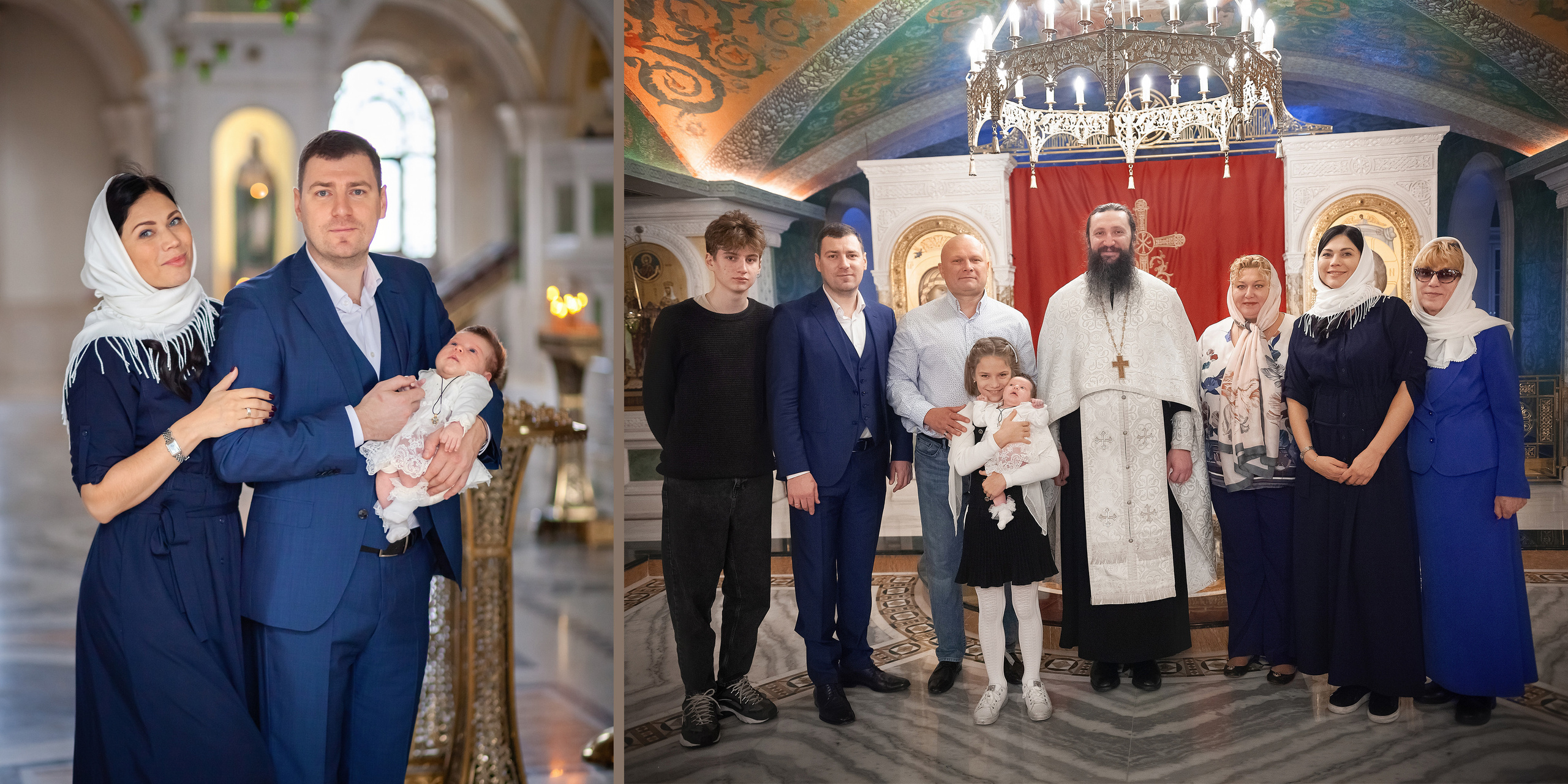 Крещение Эммы. Детский и семейный фотограф в Москве Вера Орлова