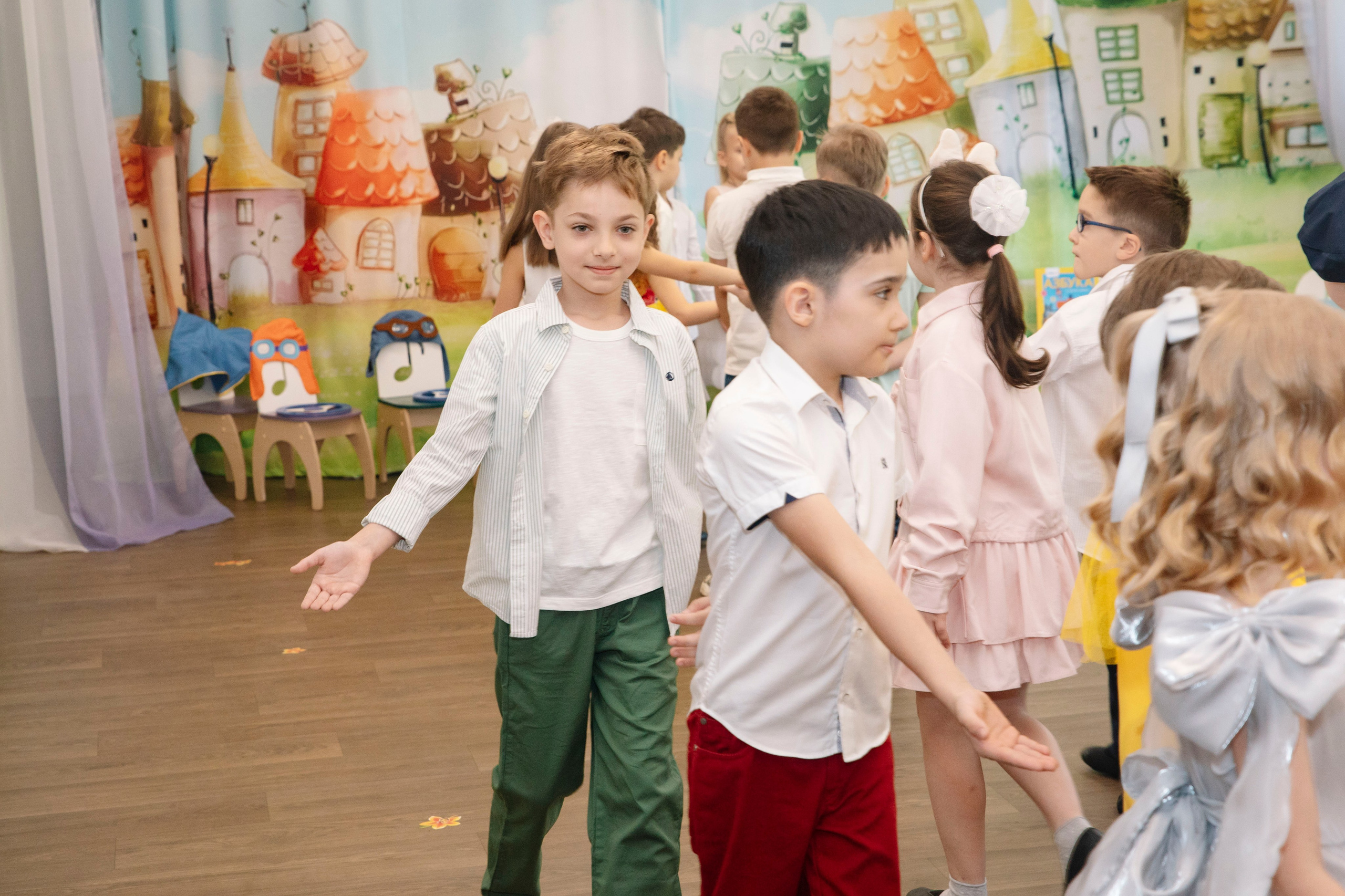 Выпускной в детском саду Маргаритка Курчатовская школа. Фотограф в Москве Яна Полосина