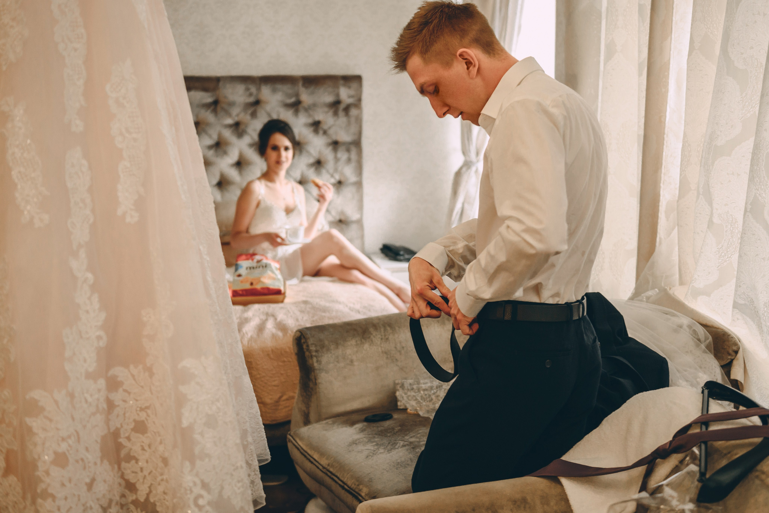 Джакузи и круассаны) Анатолий и Елена. Свадебный и семейный фотограф София Невская