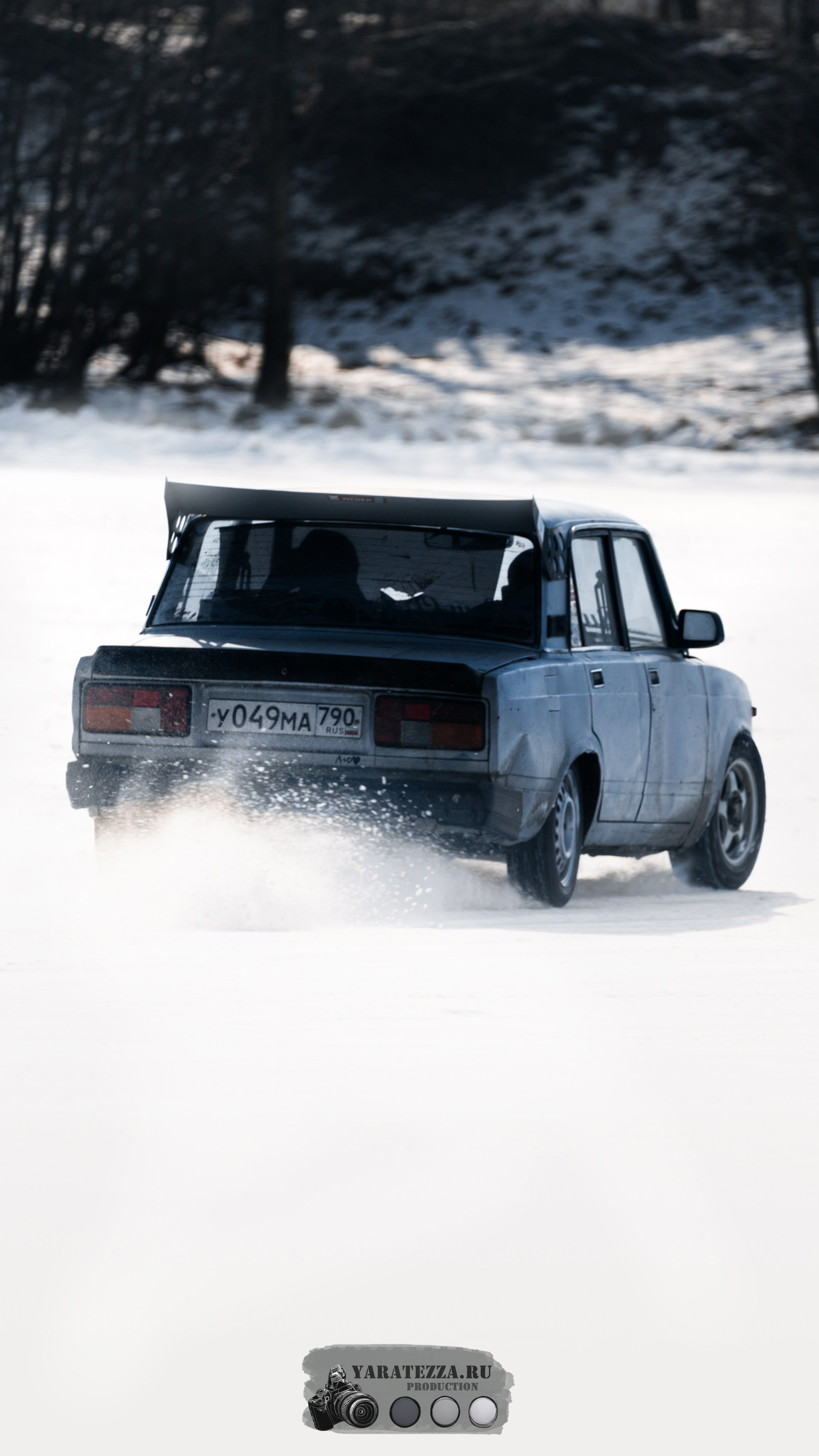 Тренировочный день на ледовой трассе. Yaratezza production