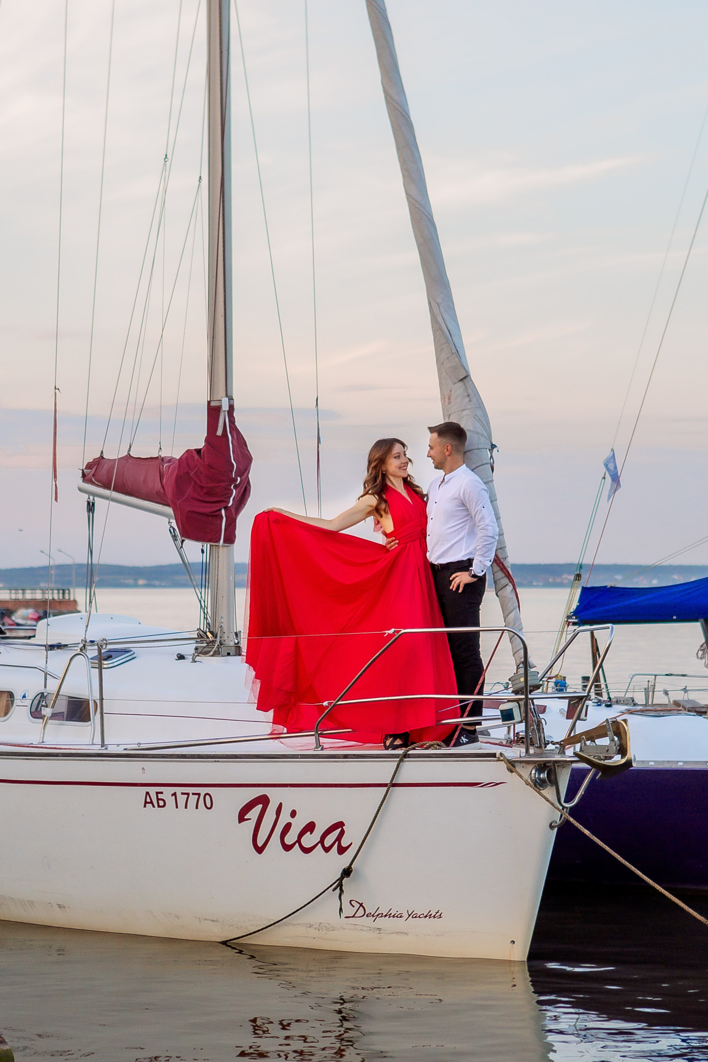 Яхта. Семейный детский фотограф. Фотосессия в Минске