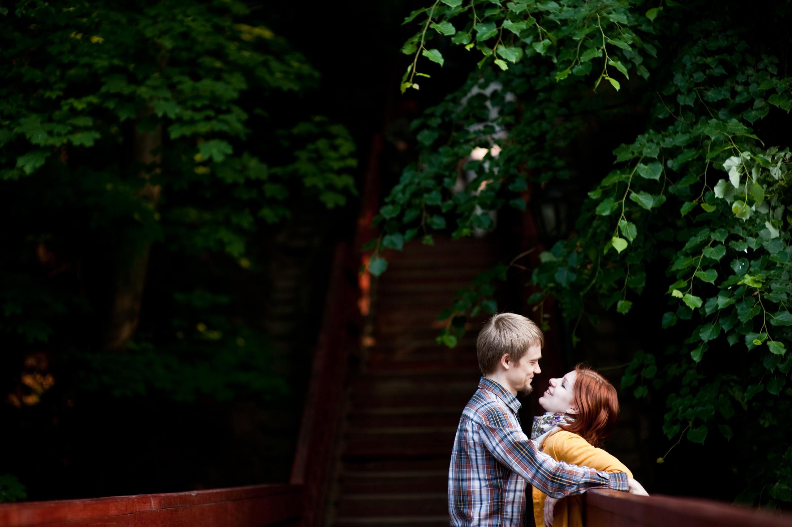 Мария и Александр. Прогулка, Москва. Семейный фотограф Анна Дубовская